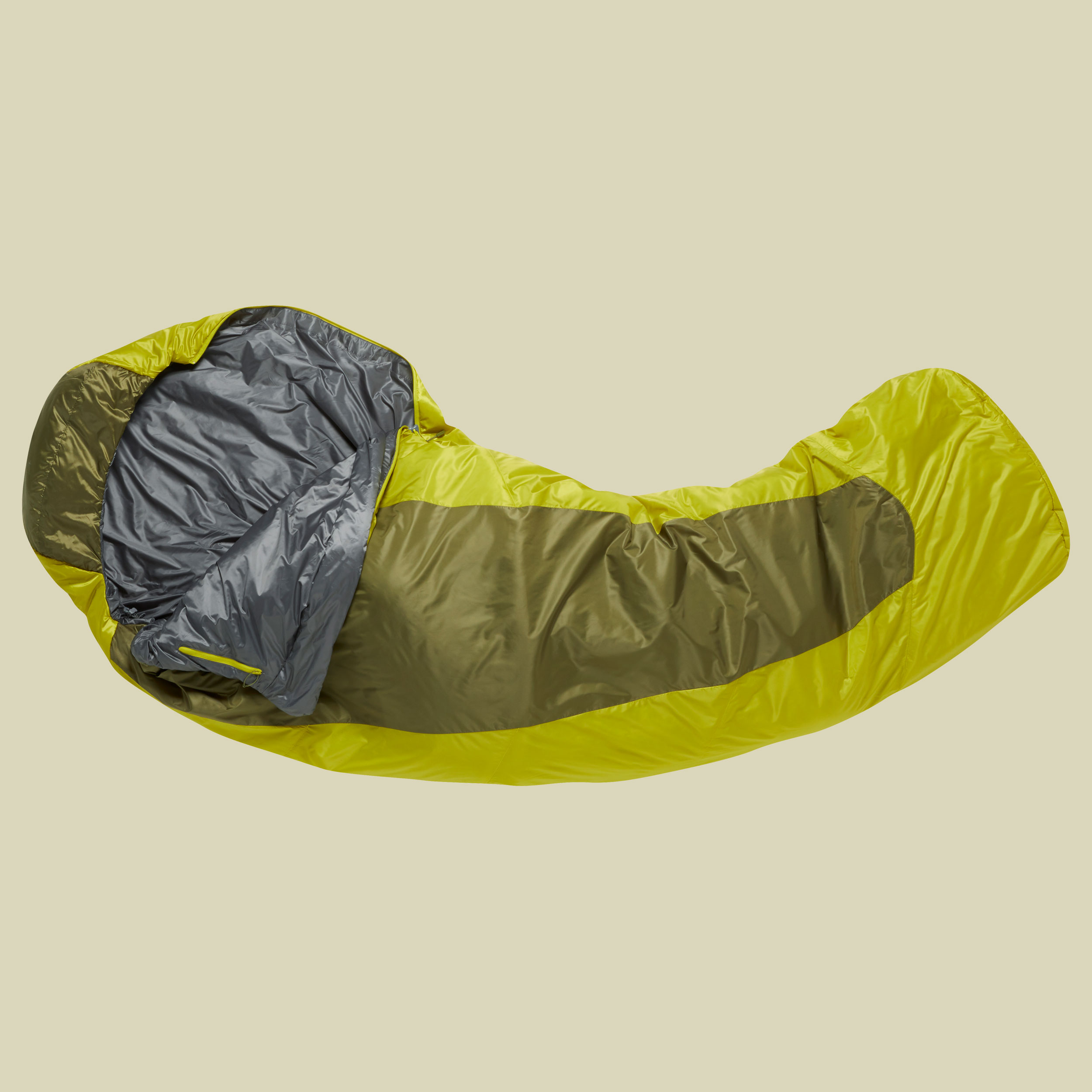 Solar Eco 0 bis Körpergröße: 185 cm Farbe: chlorite green, Reißverschluss links