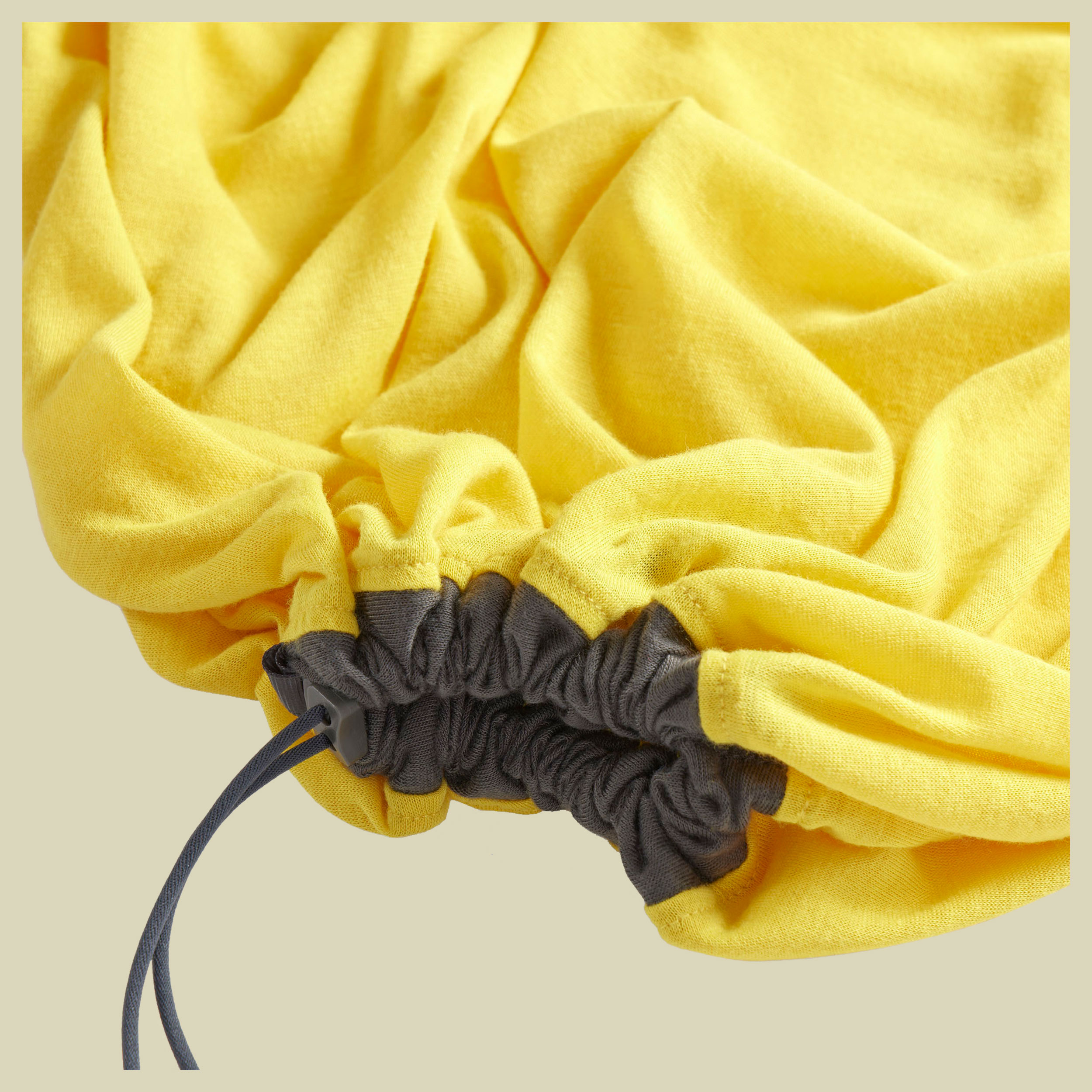 Reactor Sleeping Bag Liner - Mummy w/ Drawcord Standard gelb - sulfur yellow