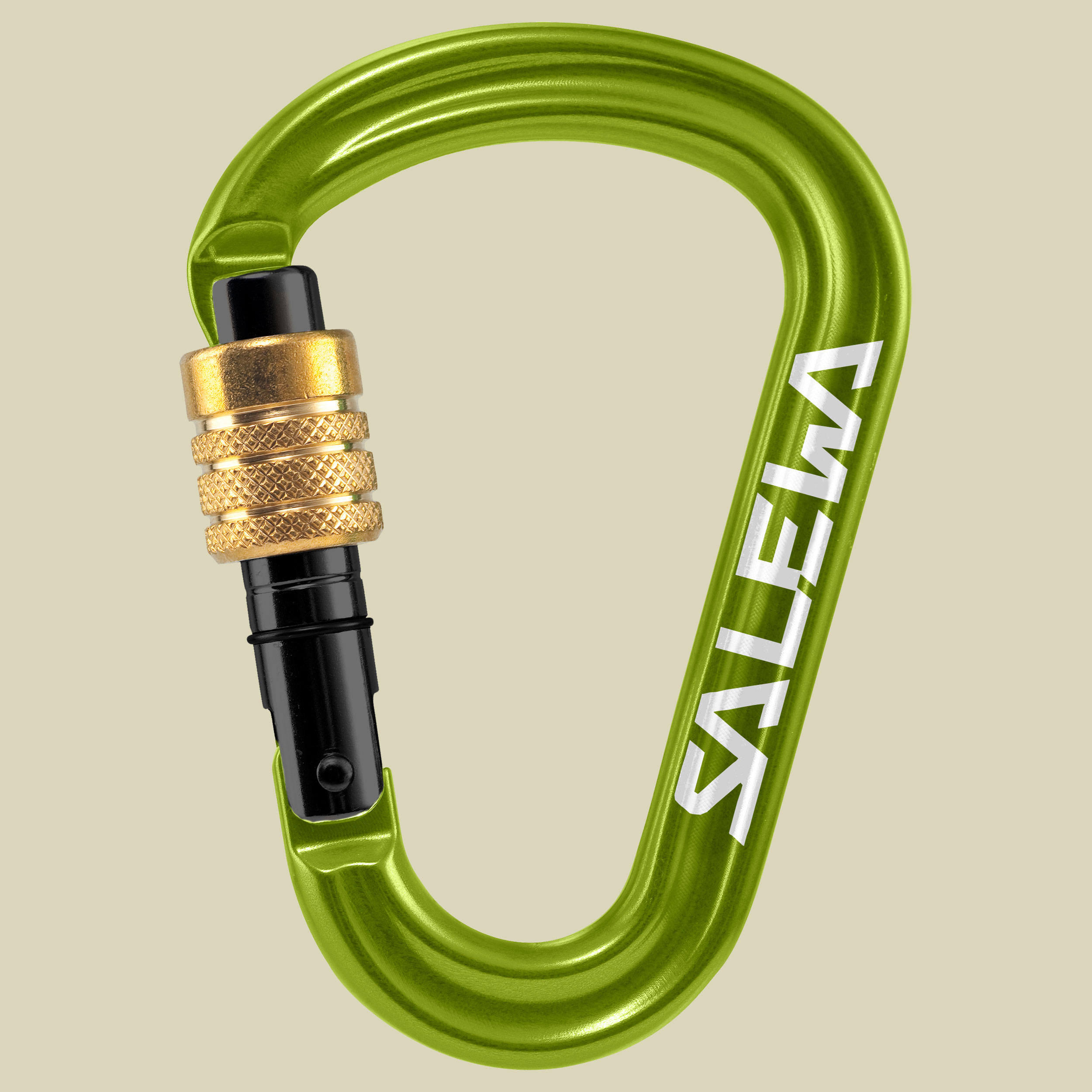 HMS Pro Karabiner Größe 105 x 74 mm Farbe fluo green