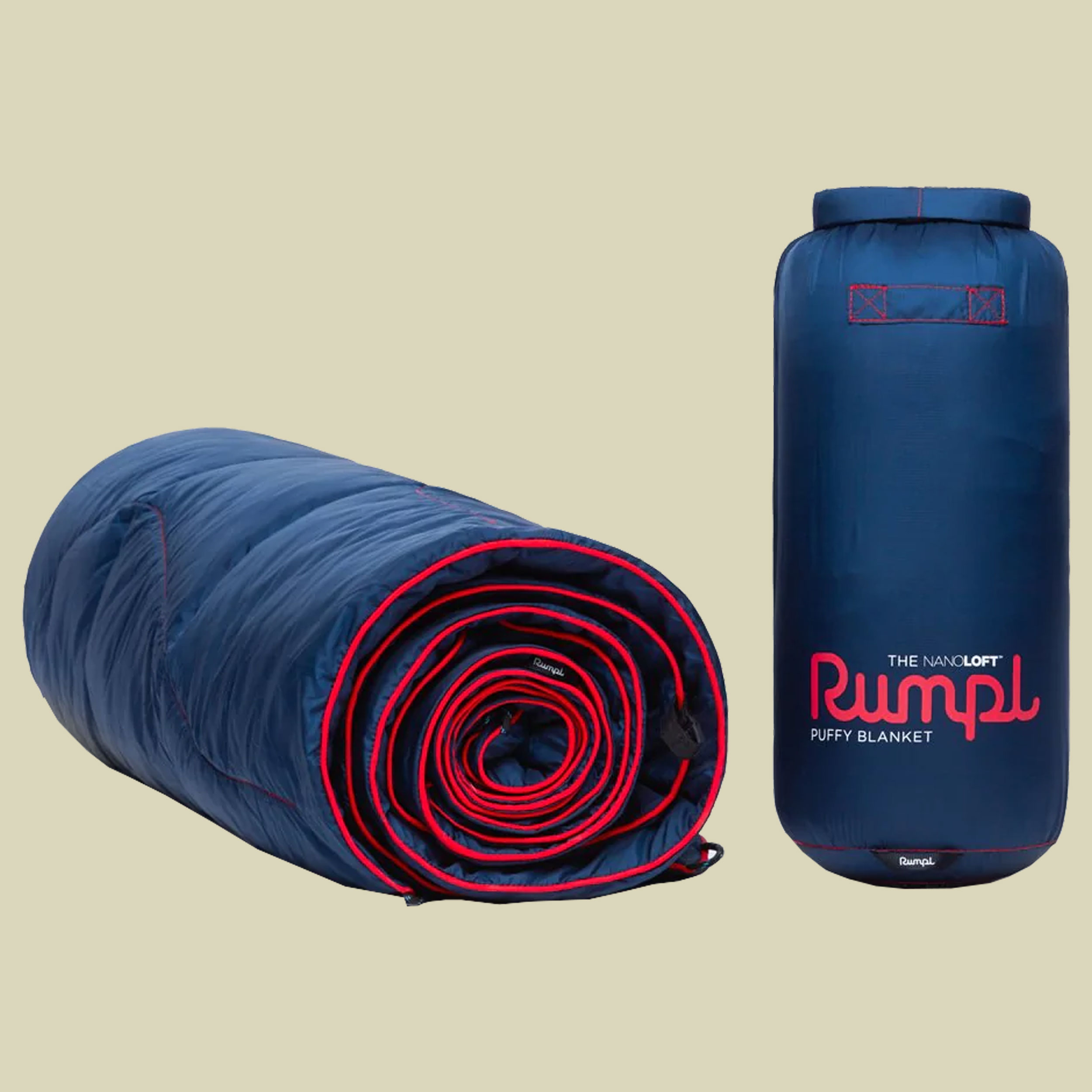 Nanoloft Puffy Blanket Travel Größe one size Farbe deepwater