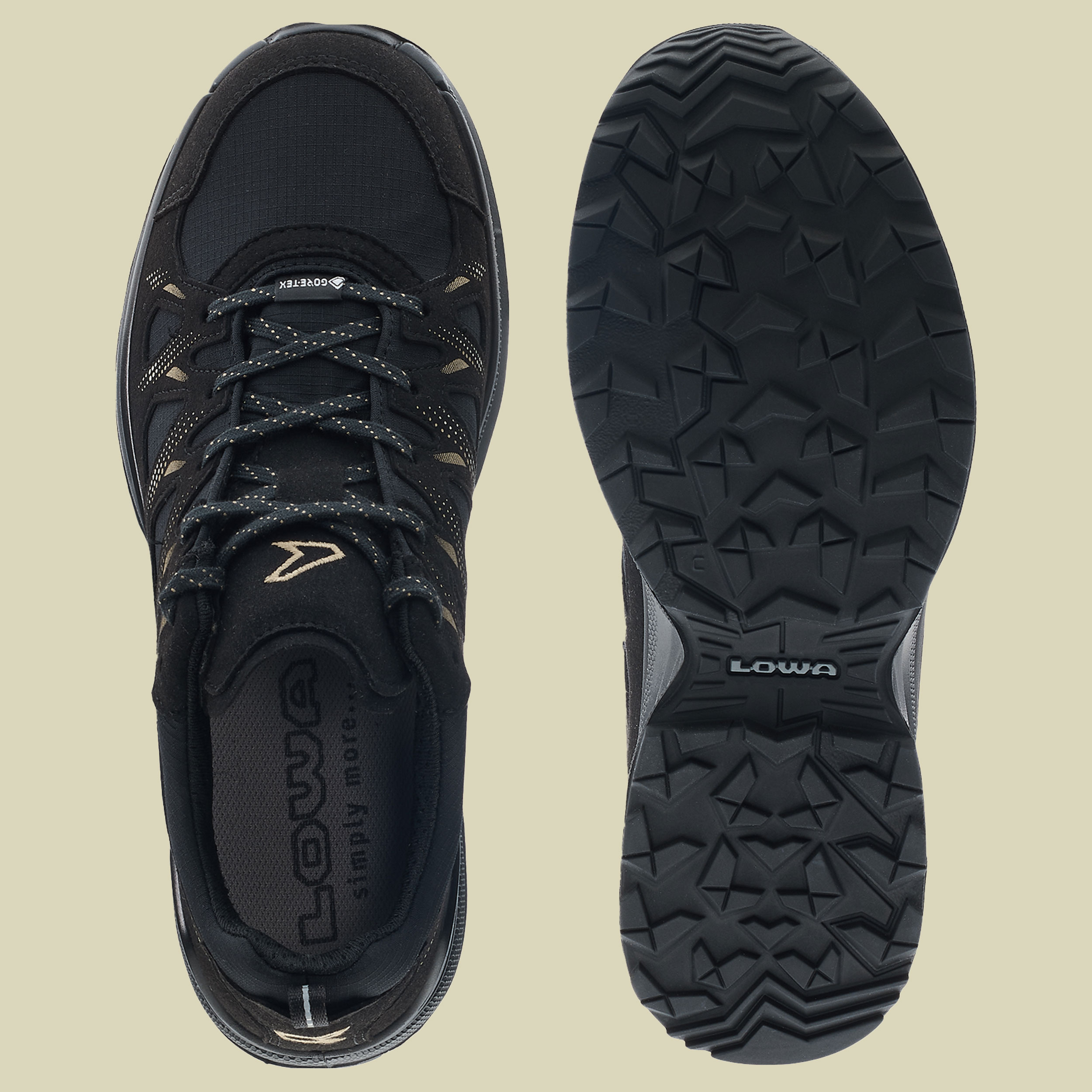 Innox EVO II GTX Women schwarz UK 8,5 - schwarz/champagner