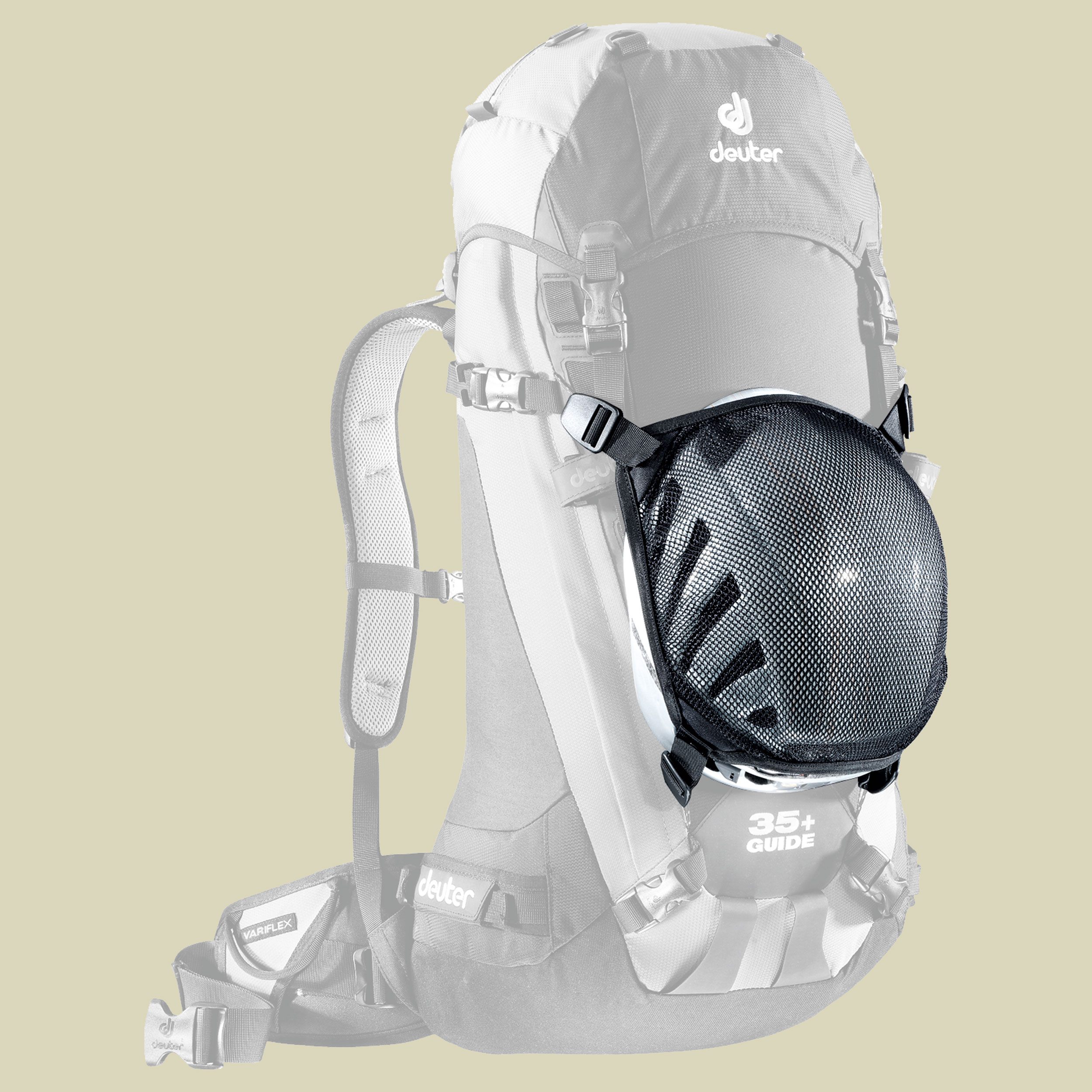 Helmet Holder Farbe black