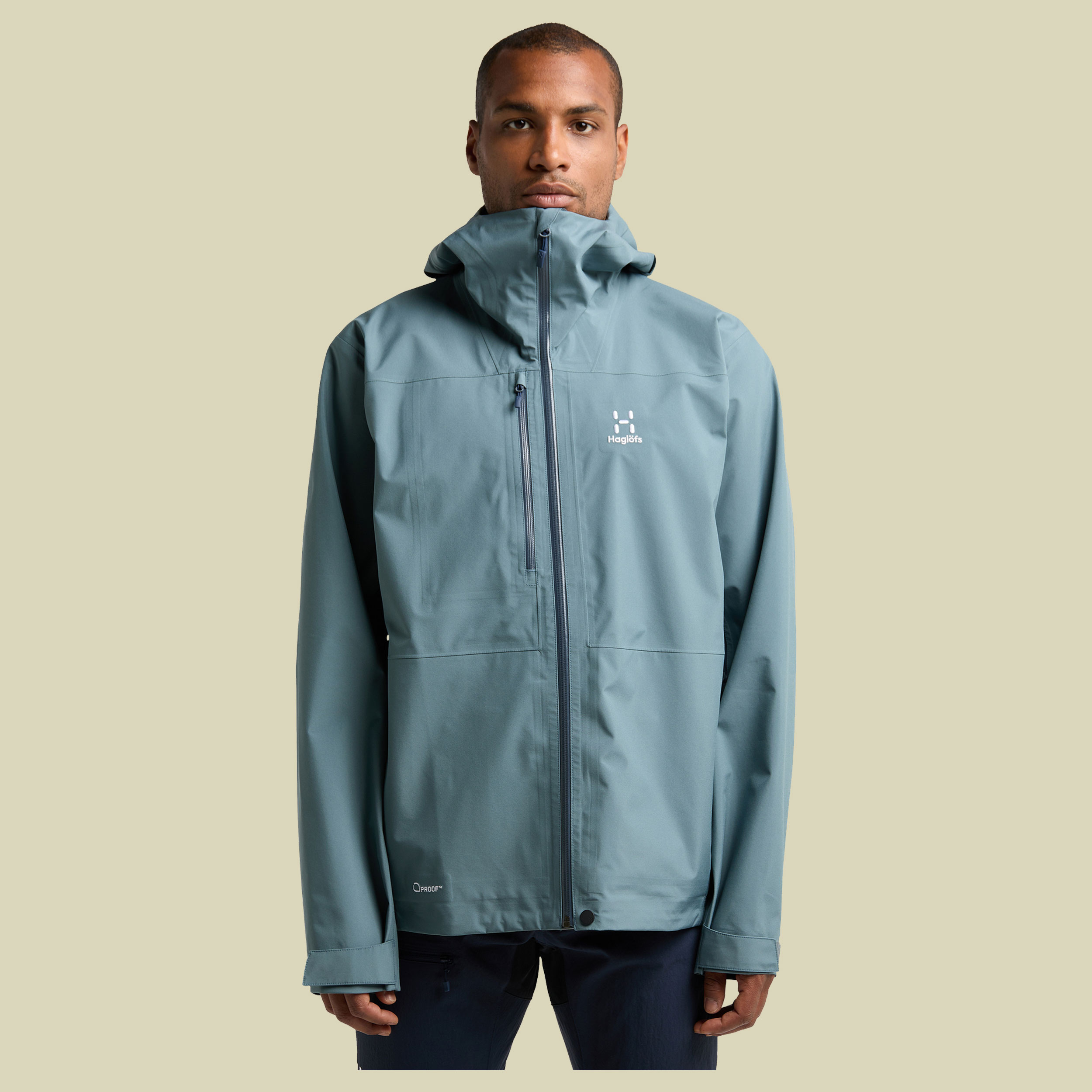 Front Proof Jacket Men Größe M  Farbe steel blue