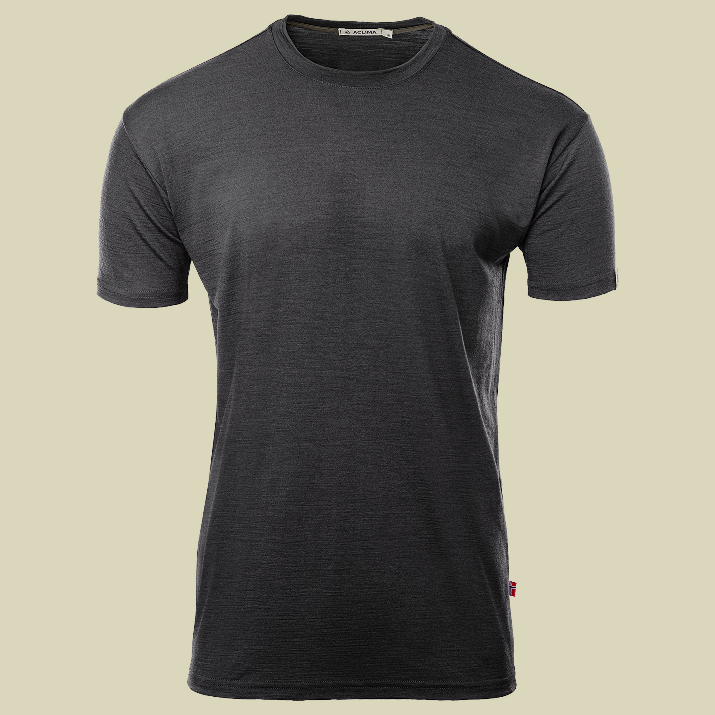 LightWool 180 Classic Tee Men M grau - marengo