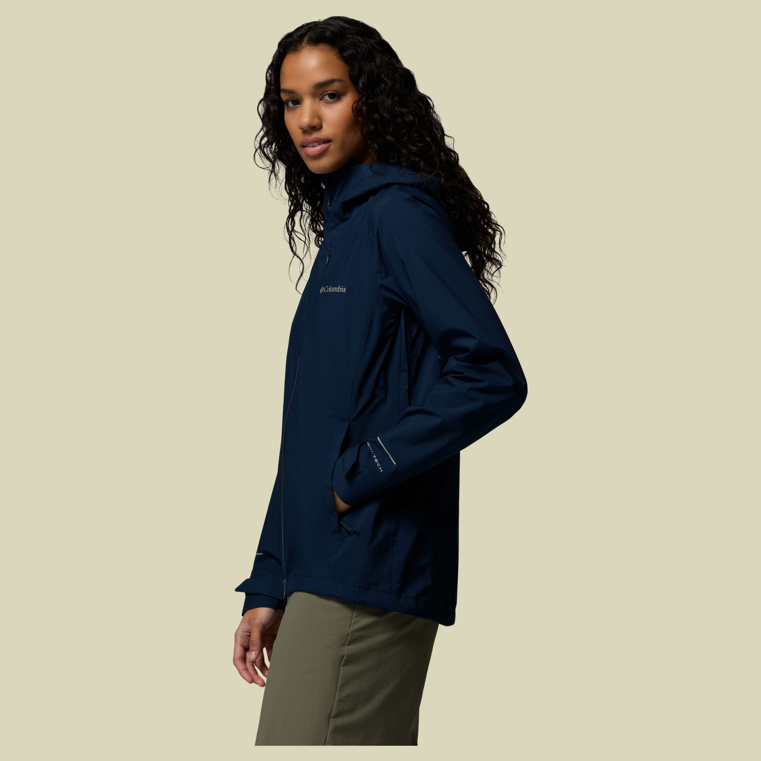 Trailborne 2.5L Shell Women XL blau - collegiate navy