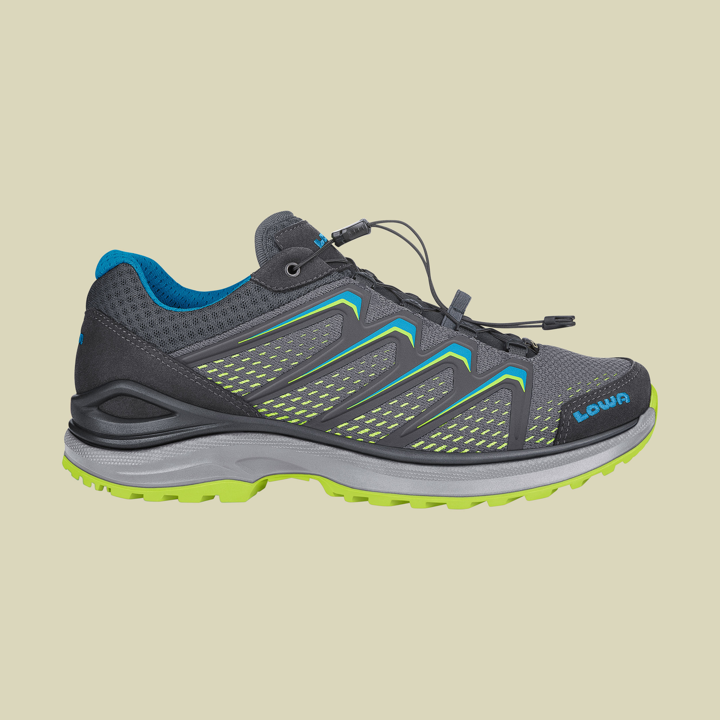 Maddox GTX Lo Men Größe UK 12 Farbe graphit/limone