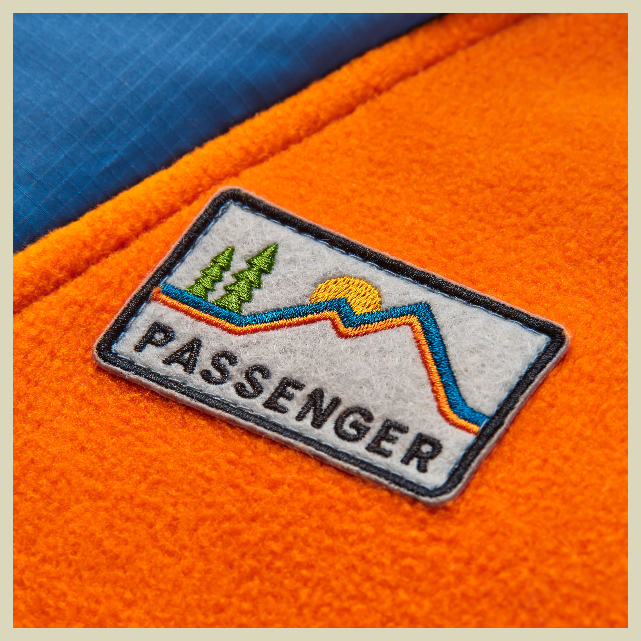 Alexander Recycled Hooded Polar Fleece Women XS orange - sunrise orange