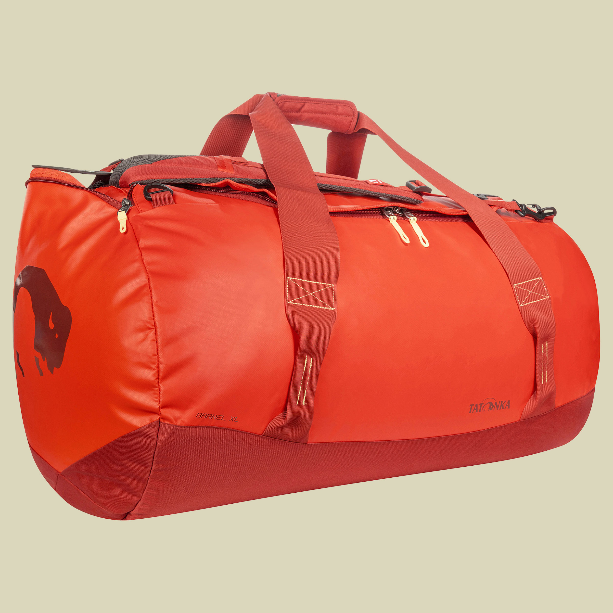 Barrel Duffel XL Volumen 110 Farbe red orange