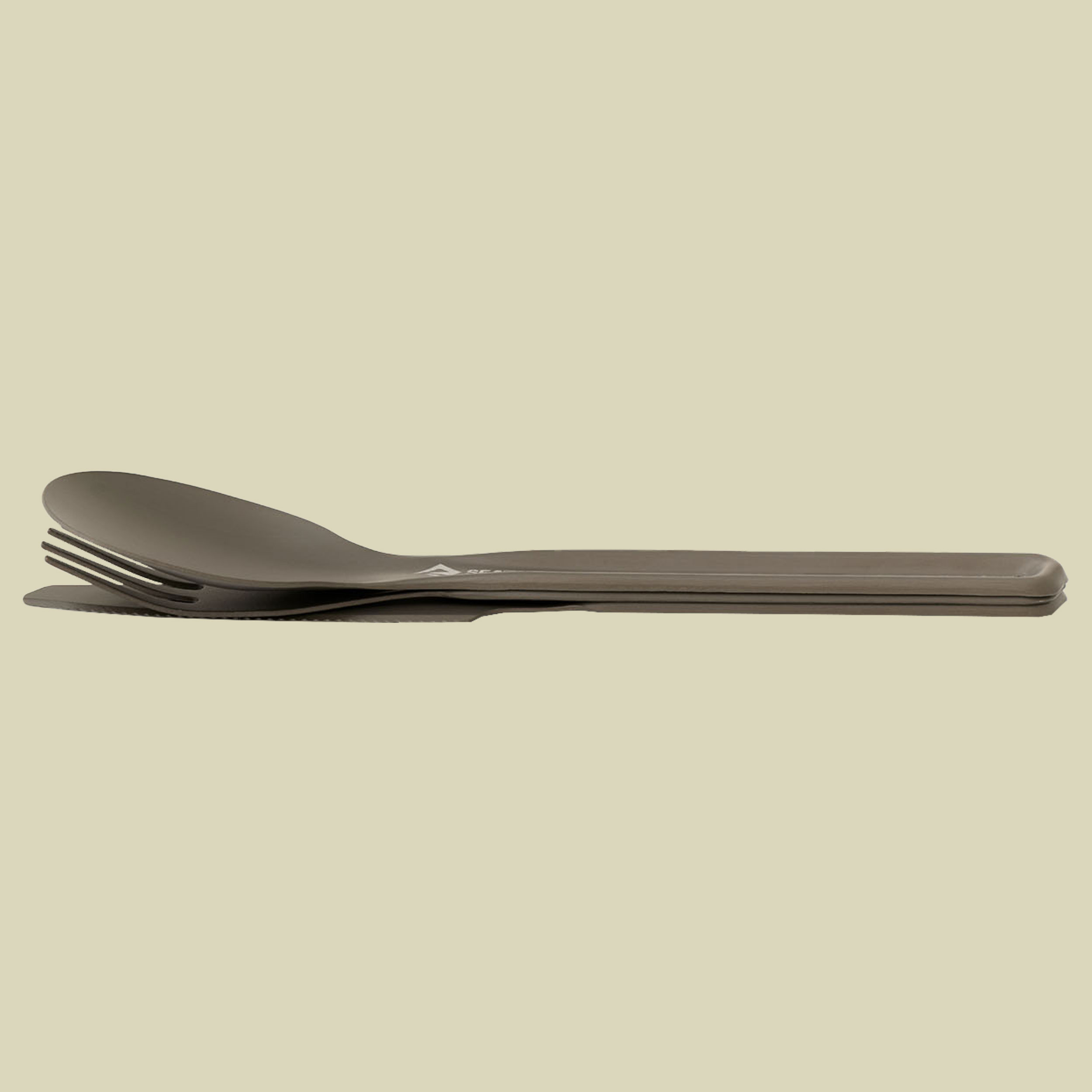 Frontier UL Cutlery Set - [3 Piece] grau - aluminium hard anodised grey