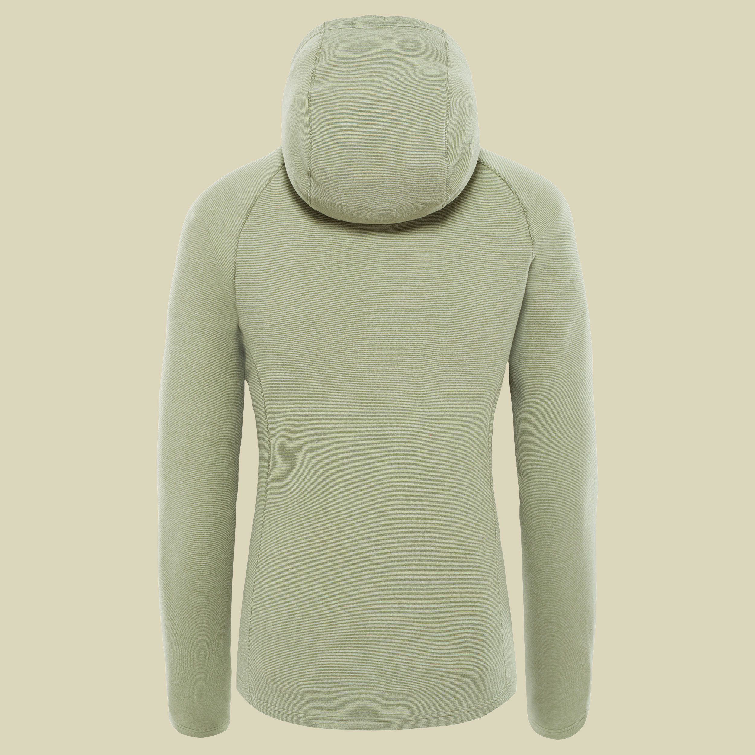 Mezzaluna Full Zip Hoodie Women Größe M Farbe four leaf clover stripe/peyote beige