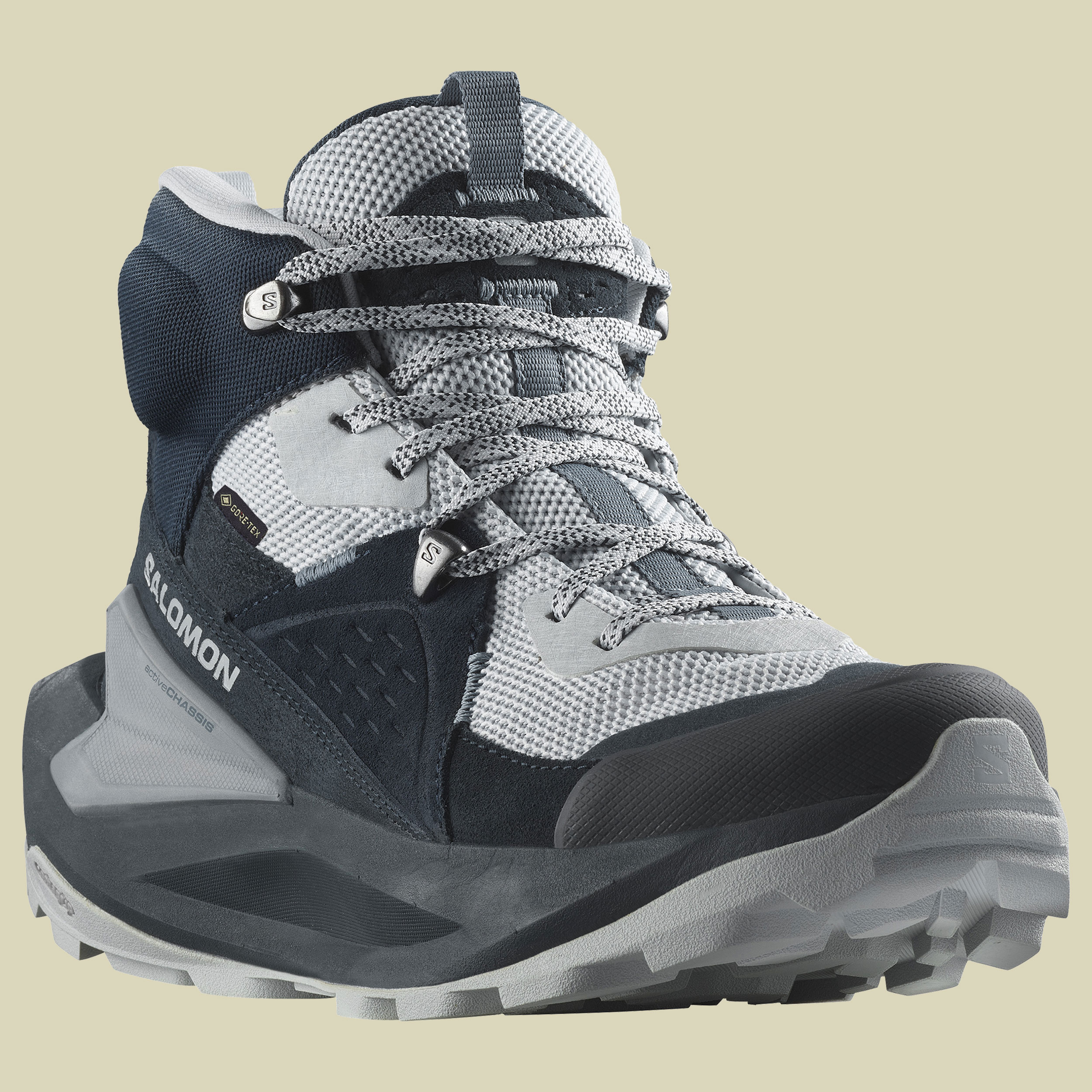 Elixir Mid GTX Women grau UK 7 - carbon/pearl blue/flint stone