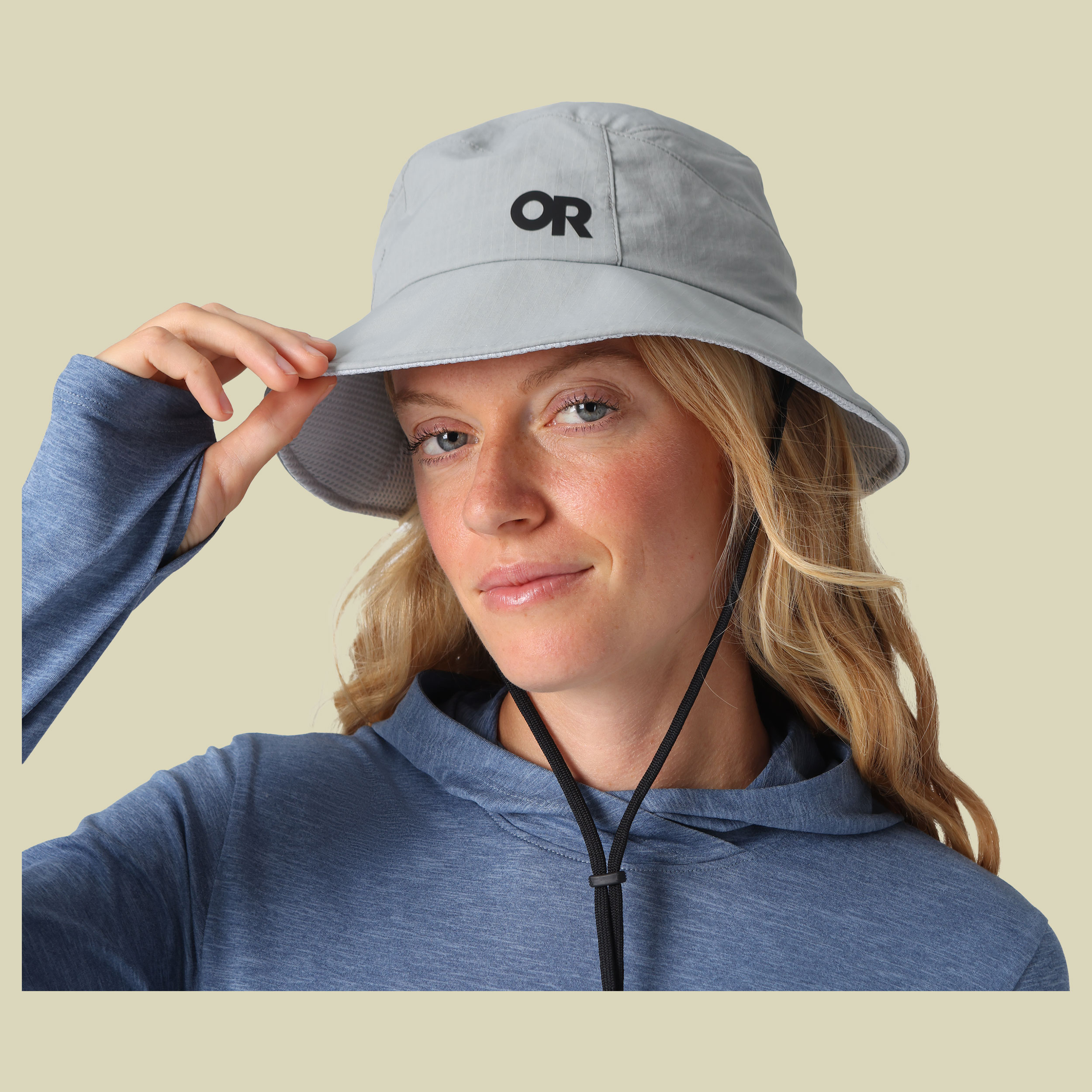 Sun Bucket grau1 XL - light pewter