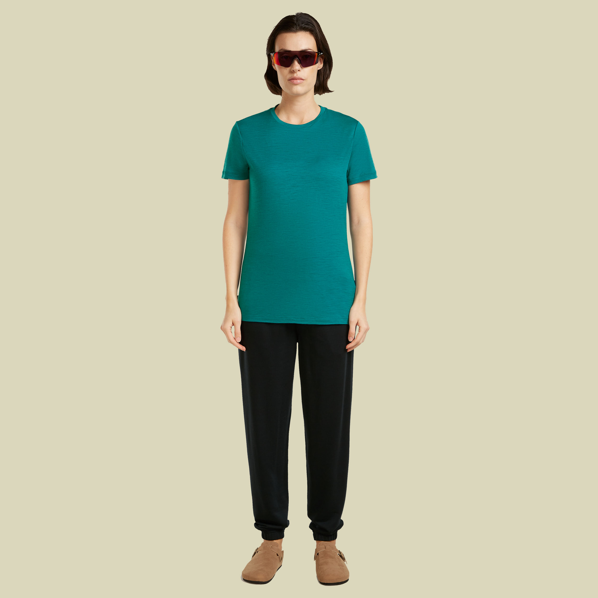 Merino 150 Tech Lite III SS Tee Women XL türkis - tidal teal