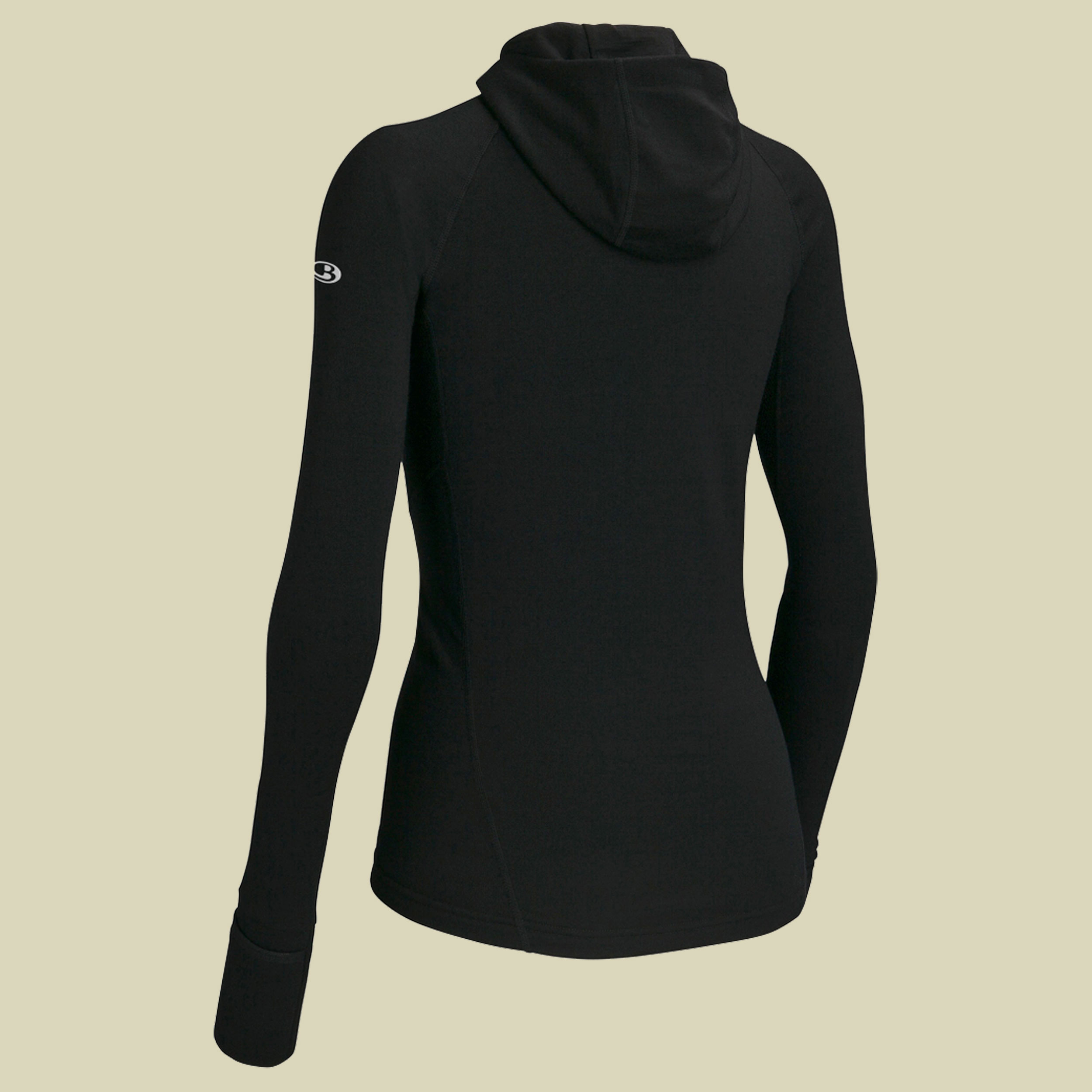 Quantum LS Zip Hood Women 260 Größe S Farbe black