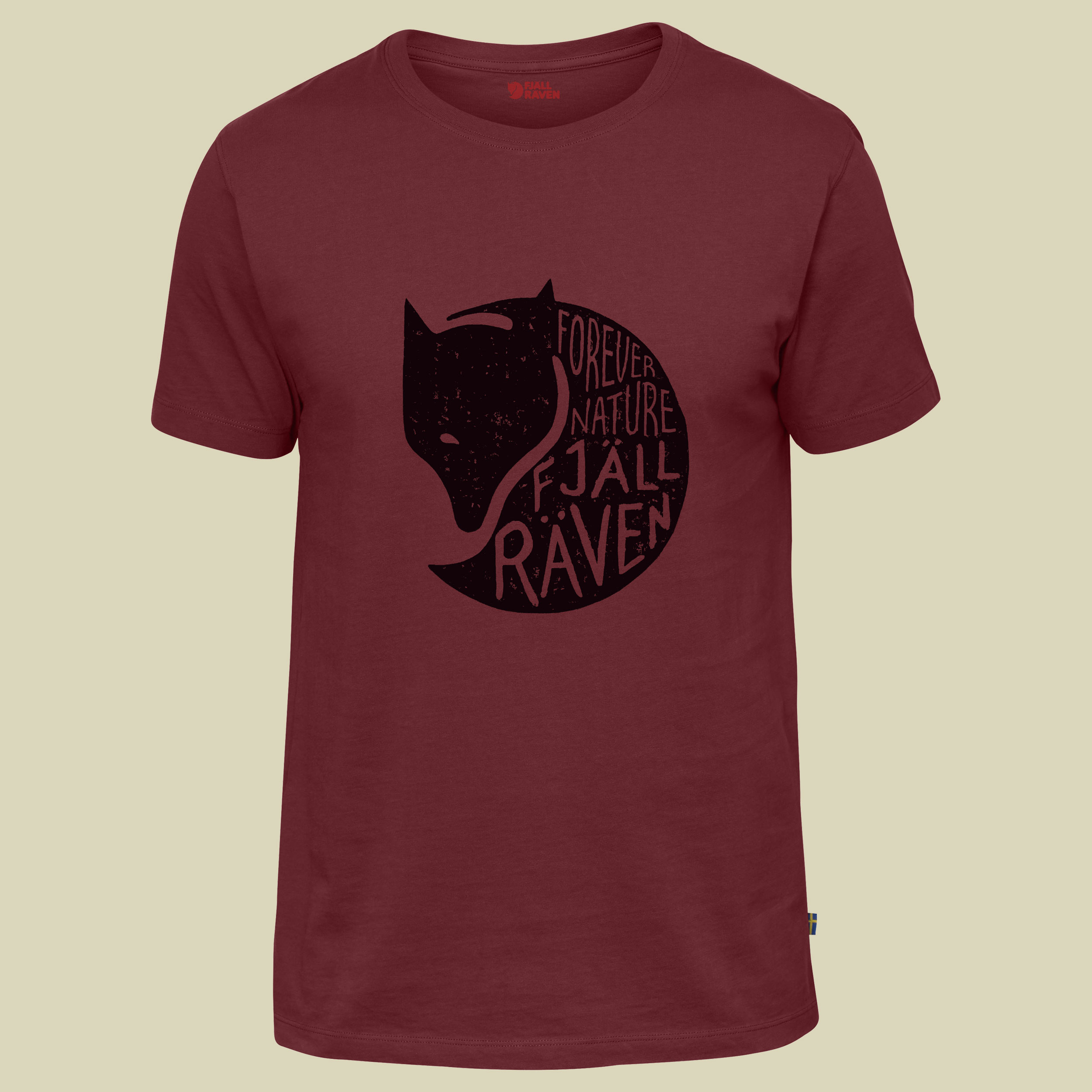 Forever Nature T-Shirt Men Größe M Farbe red oak