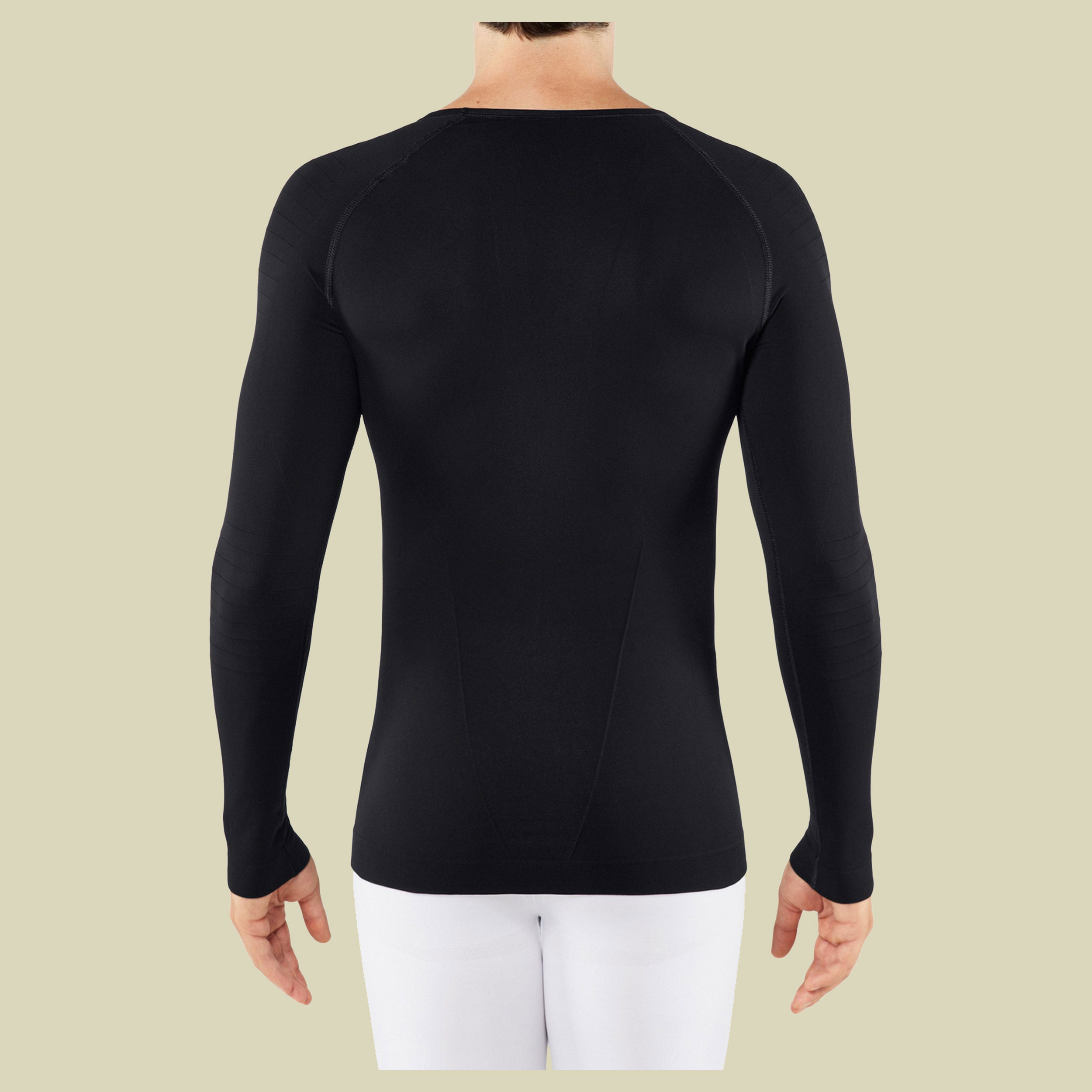 W Longsleeved Shirt Tight Fit Men Größe M Farbe black