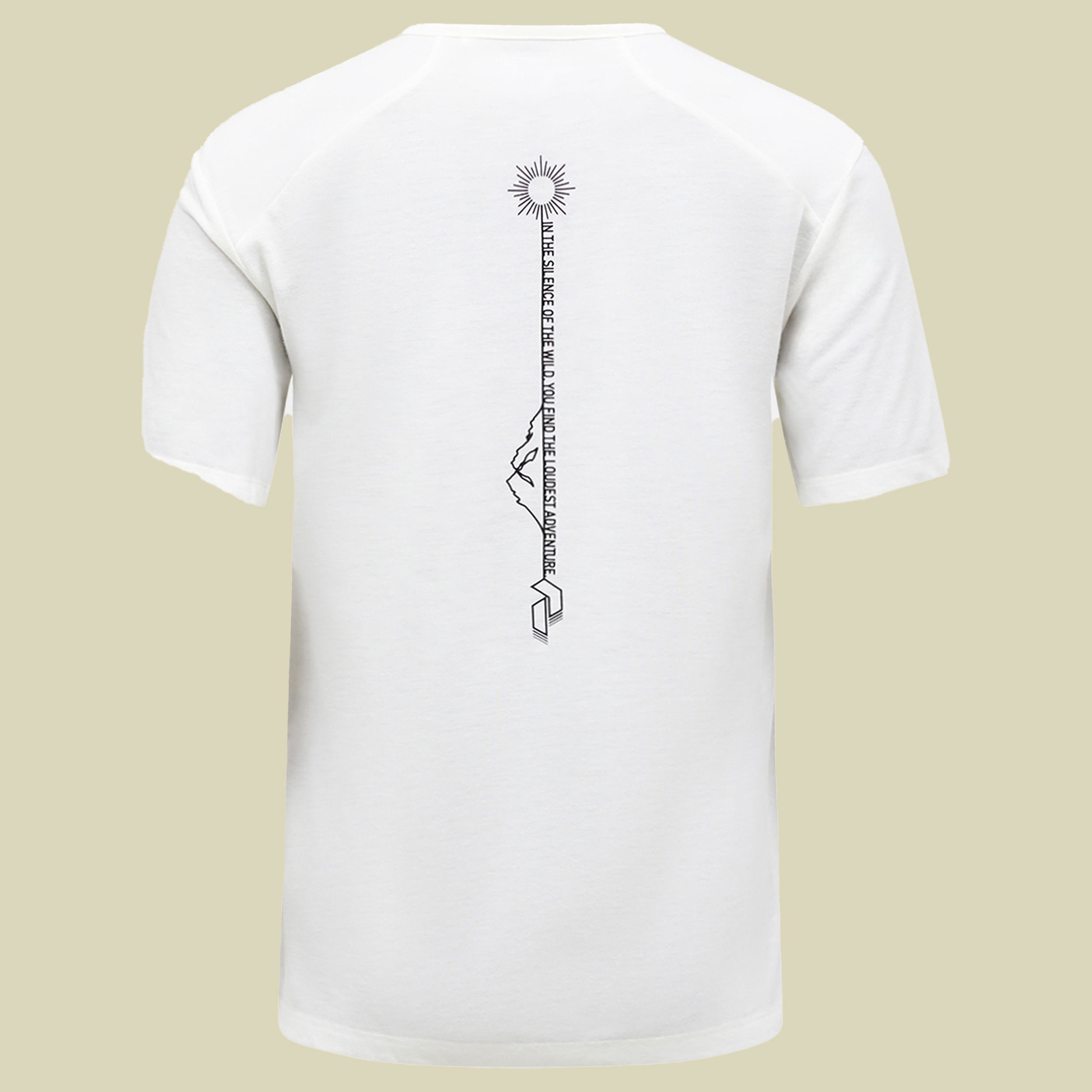 Wool Blend Shortsleeve Women S natur - Farbe offwhite