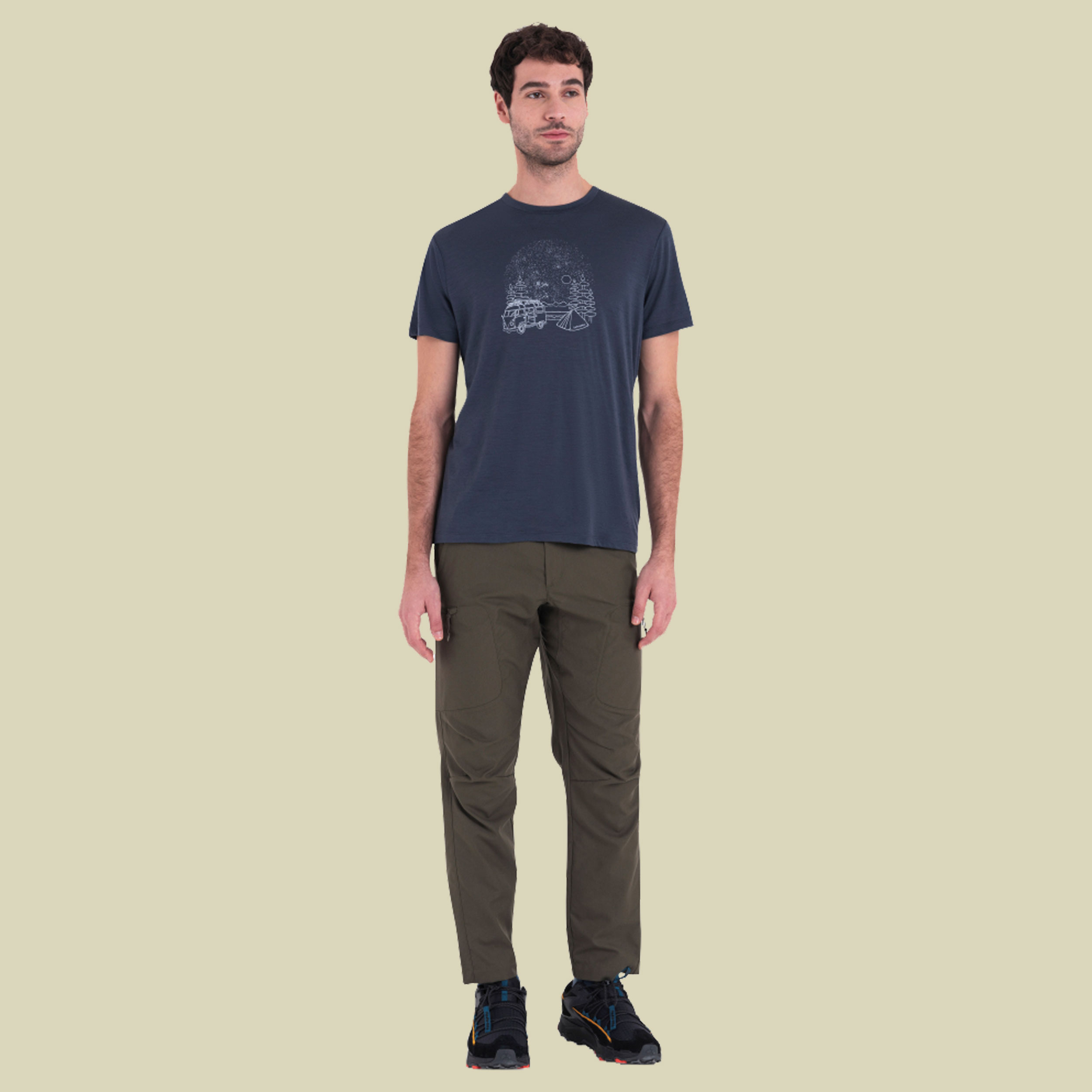 Merino 150 Tech Lite III SS Tee Van Camp Men XL grau - graphite