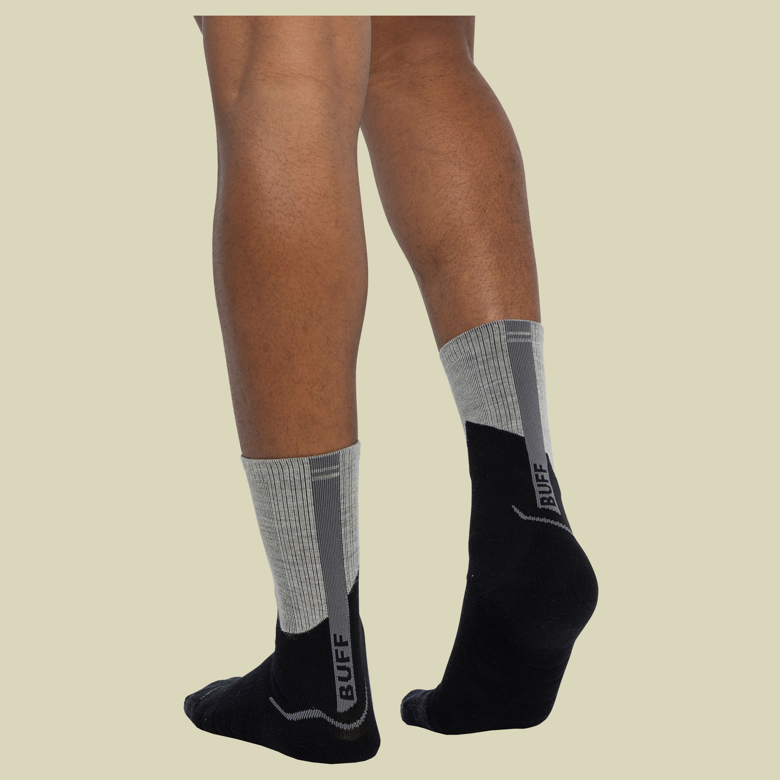 Merino Midweight Crew Socks 45-47 (XL) schwarz - MWC1 black