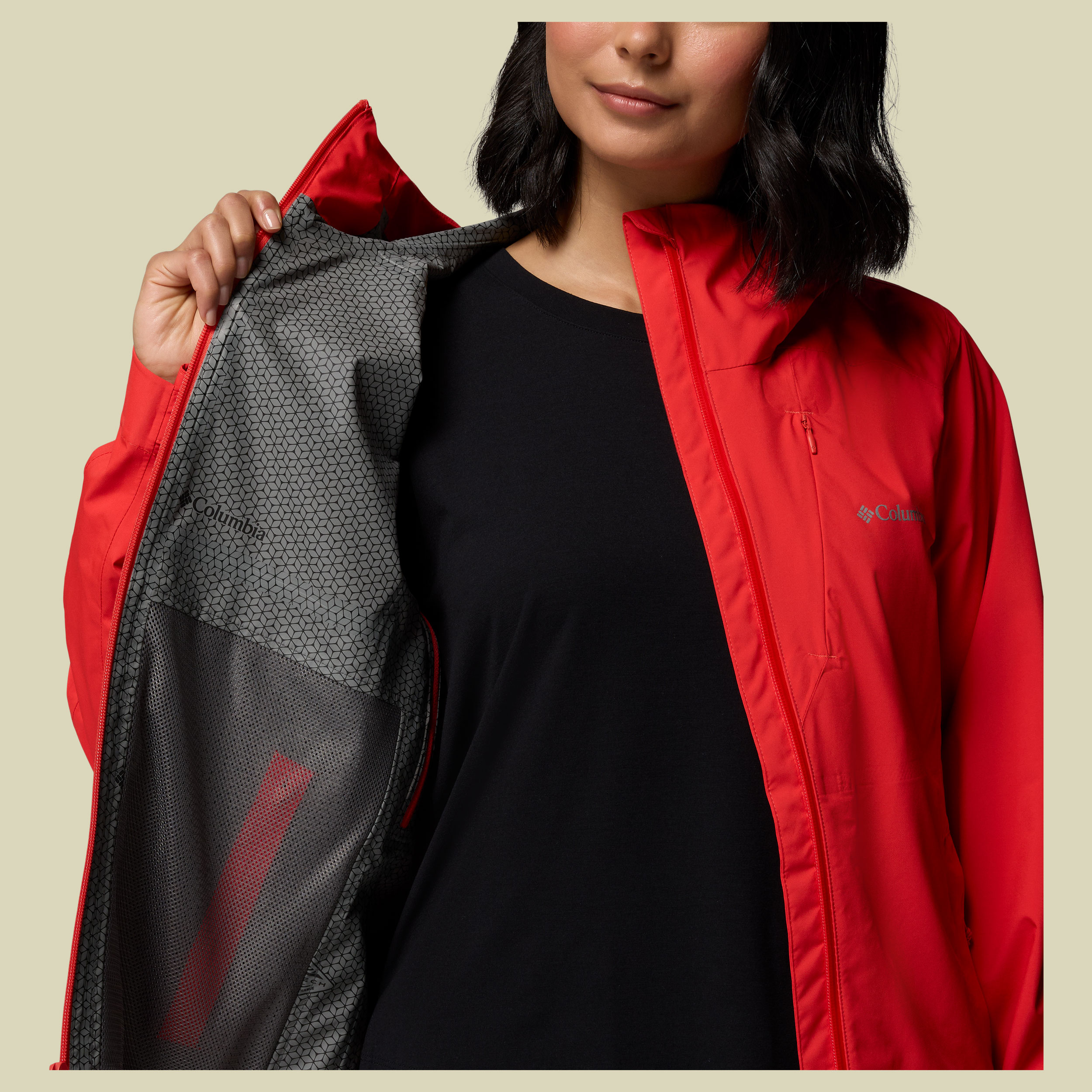 Trailborne 2.5L Shell Women XL rot - poppy red