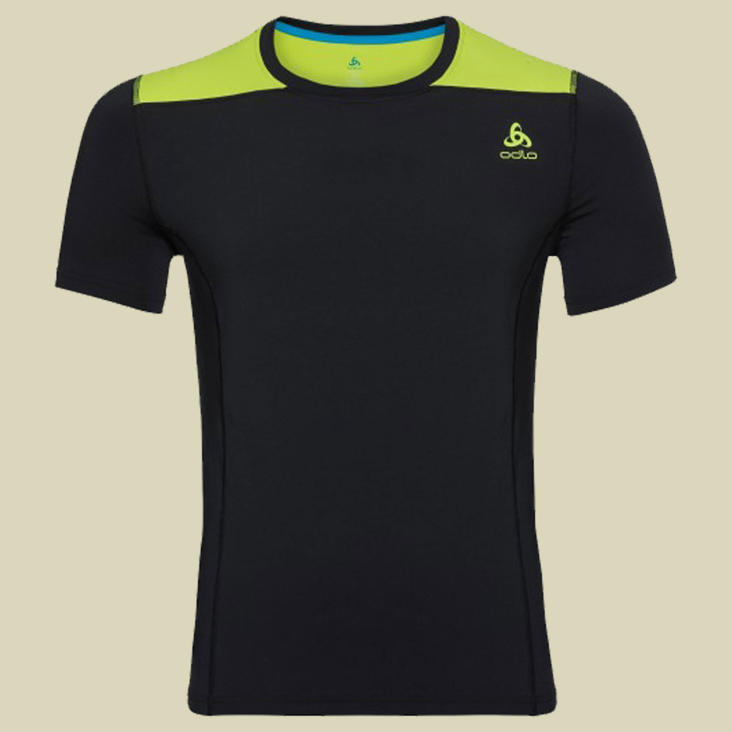 BL TOP Crew neck s/s Ceramicool men Größe S Farbe black