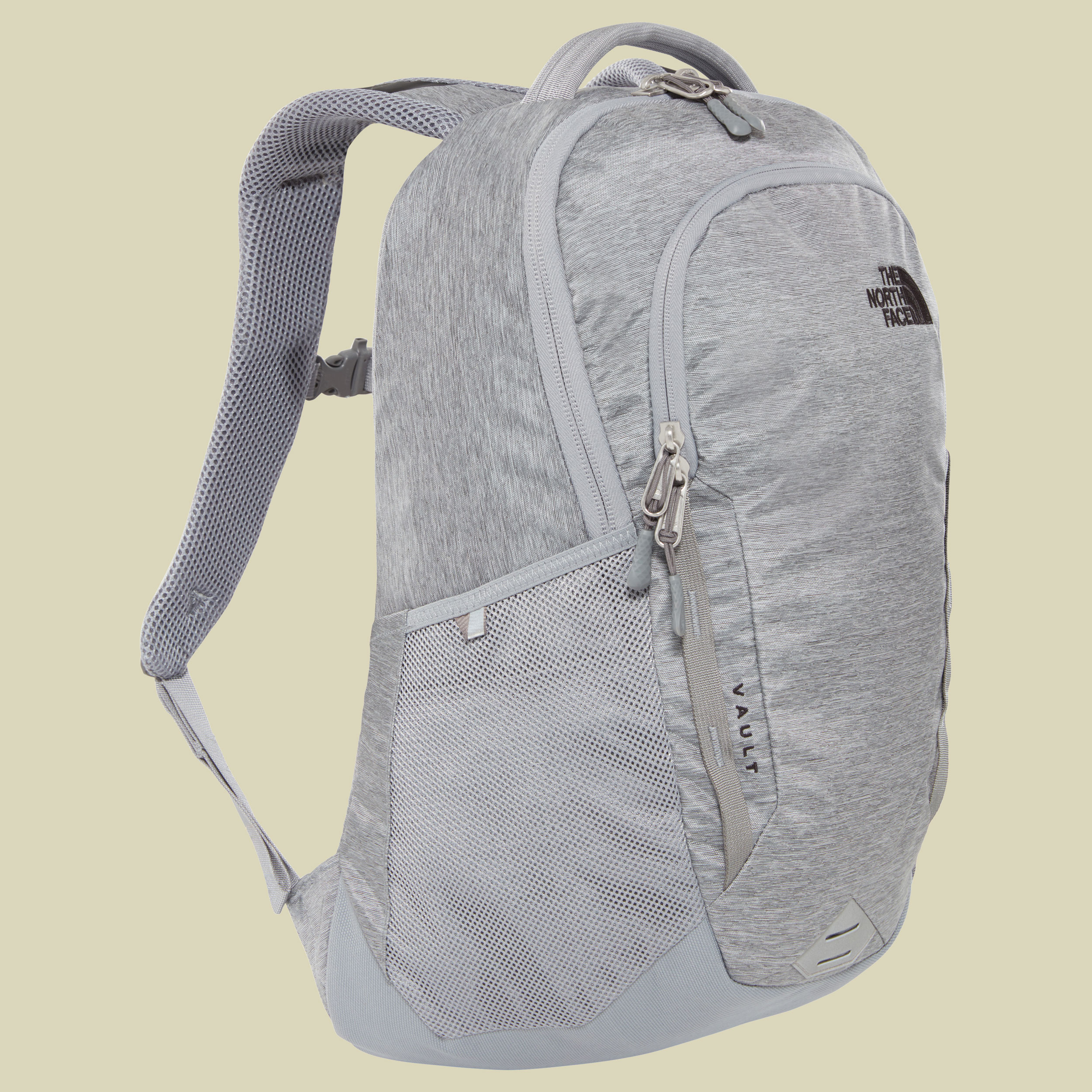 Vault Volumen 26,5 Farbe mid grey dark heather/TNF black