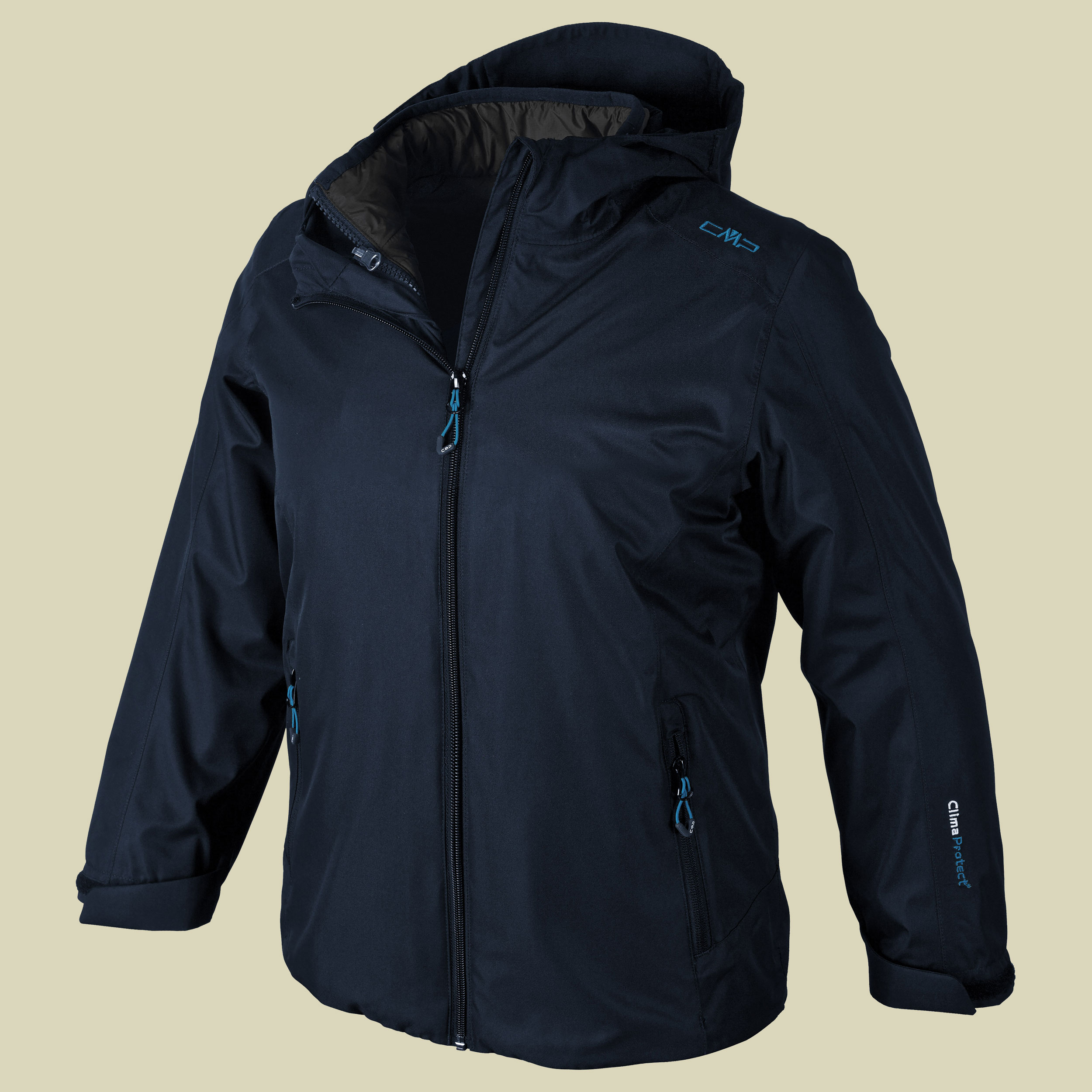 Boy Twill Jacket 3 in 1 CMP 3Z19354D Größe 116 Farbe 783P black blue - storm
