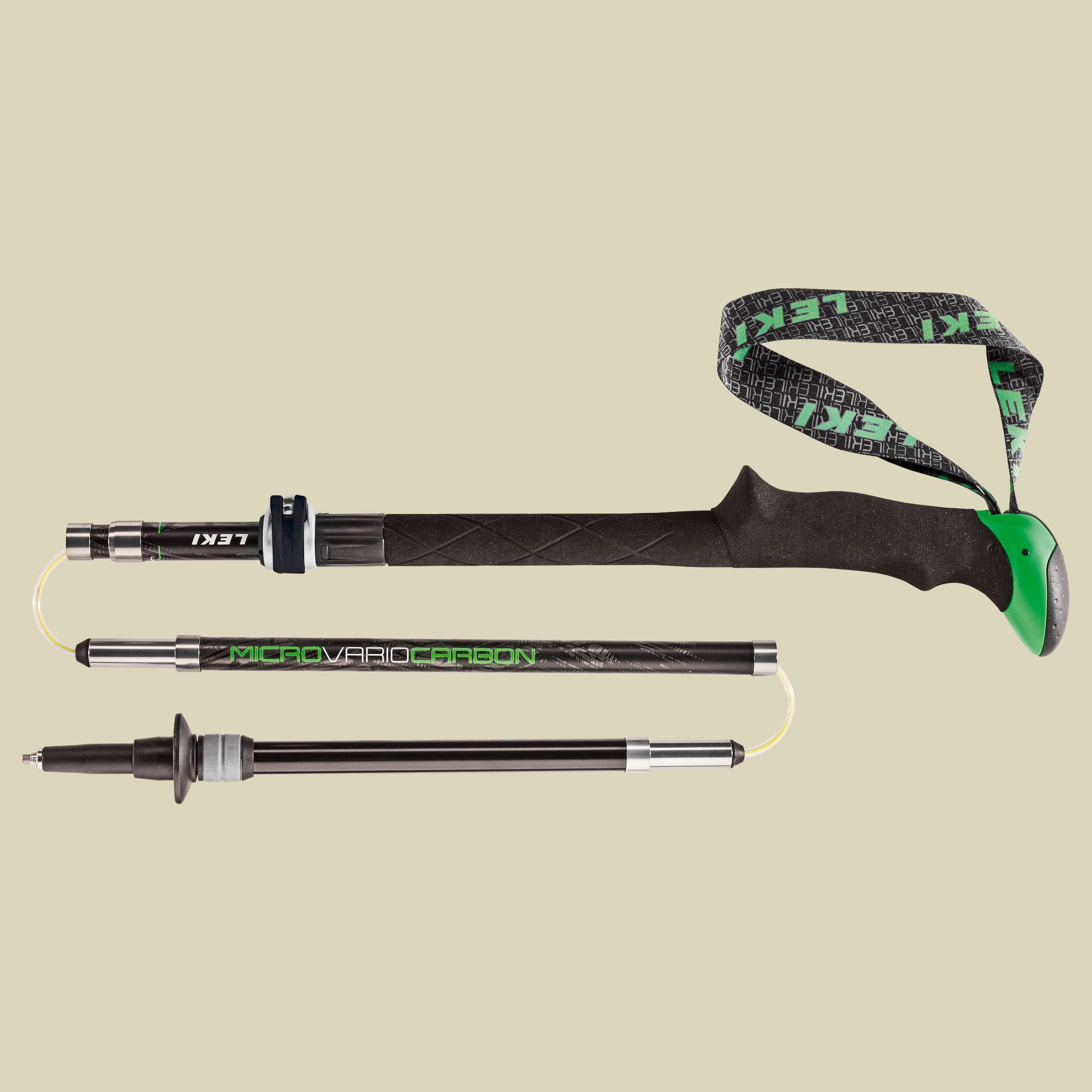 Micro Vario Carbon Antishock Länge:110-130cm Farbe:schwarz/grau