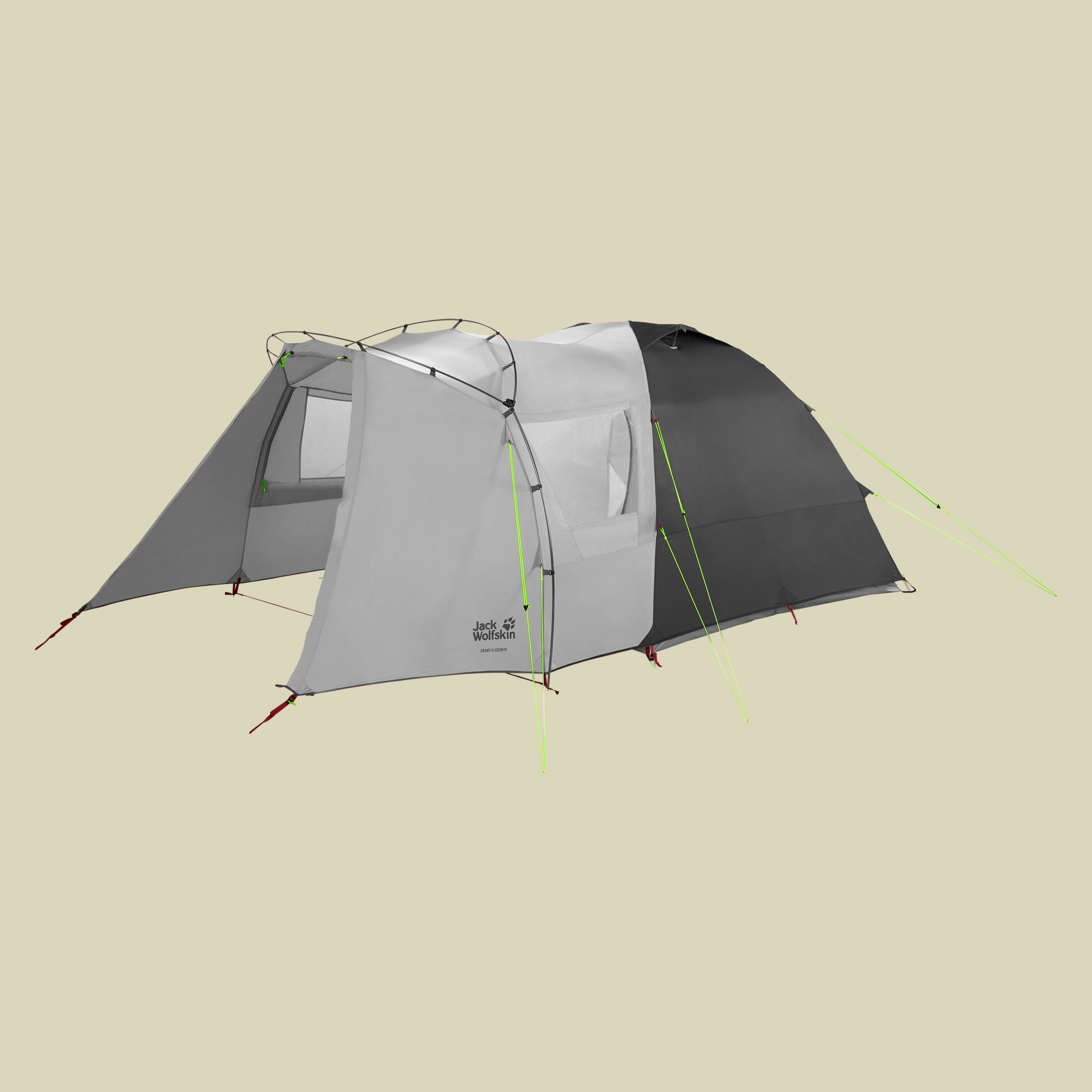 Grand Illusion IV 4 Personen Zelt Farbe: slate grey