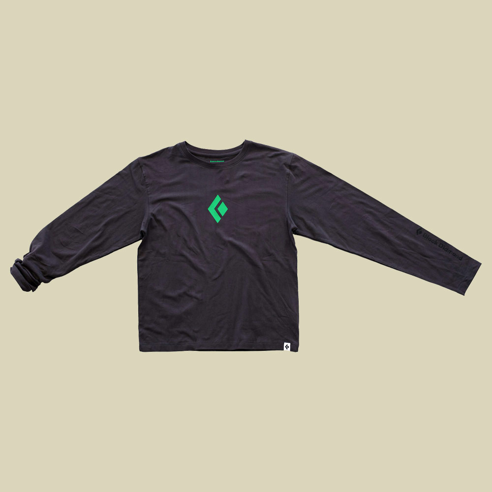 Logo LS Tee Men Größe L Farbe dark gully grey