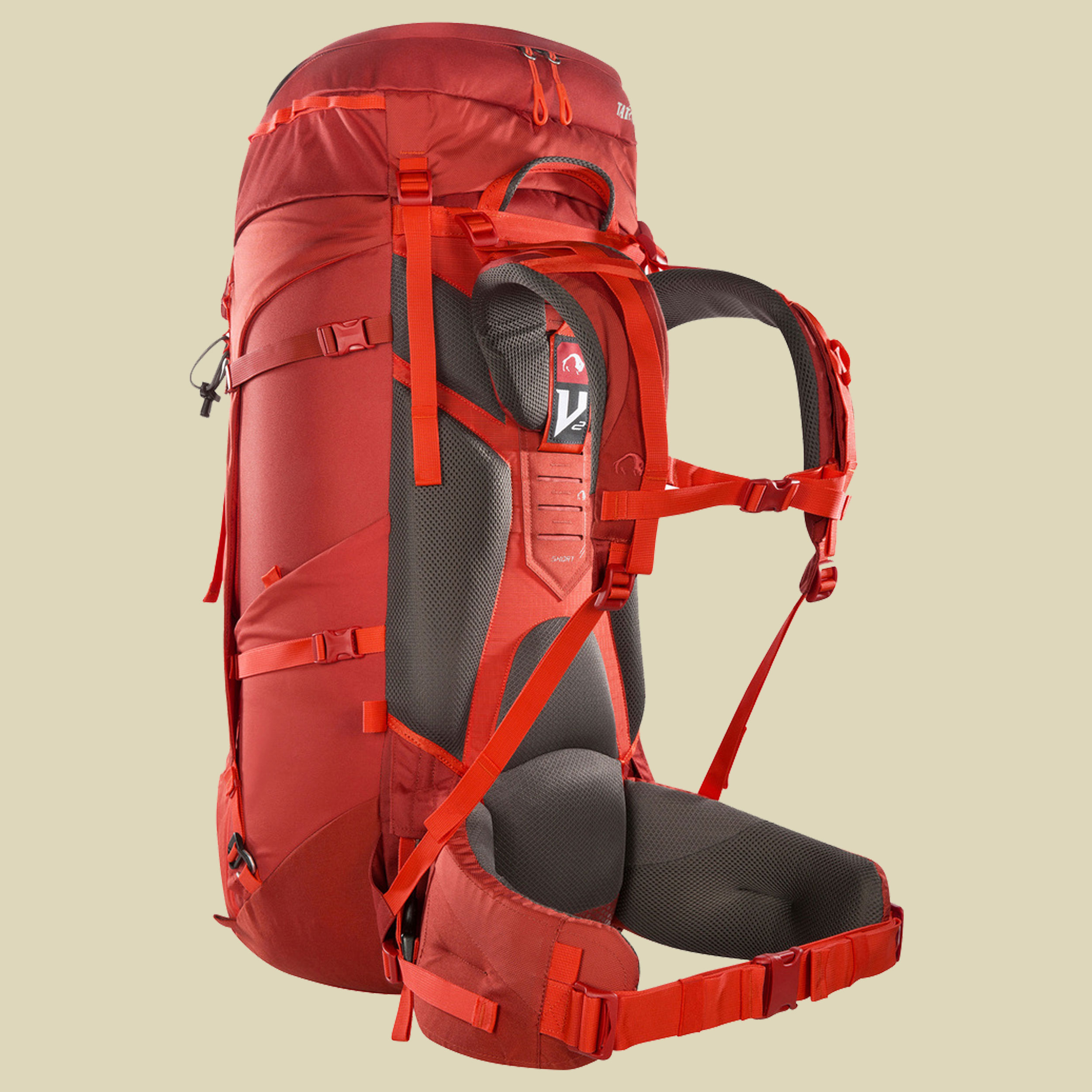 Yukon 60+10 Women Volumen 60 L + 10 L Farbe red orange