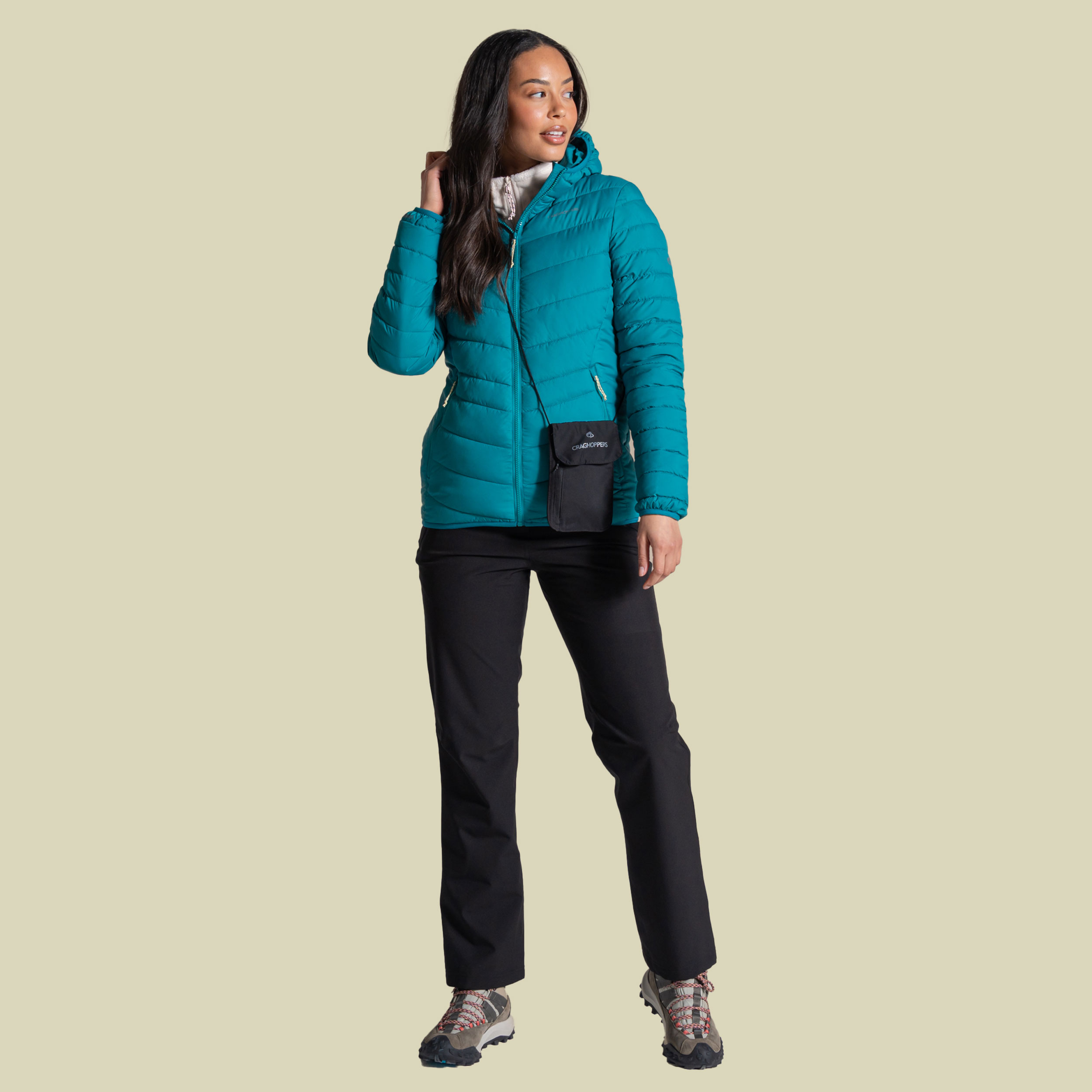 Compresslite IX Hooded Jacket  Women 46 (UK 20) türkis - empress teal