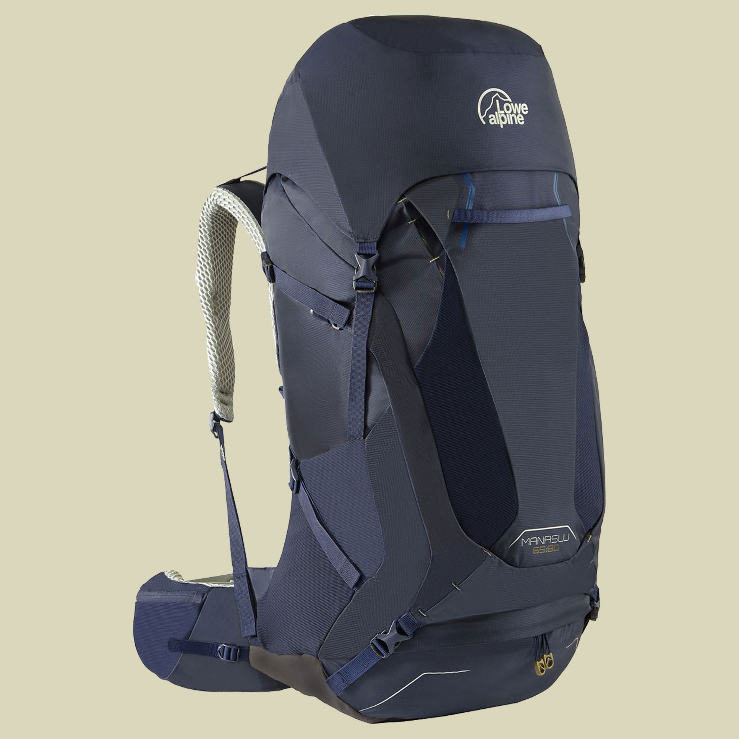 Manaslu 65:80 Volumen 65 + 15 L (Rückenlänge L-XL) Farbe navy