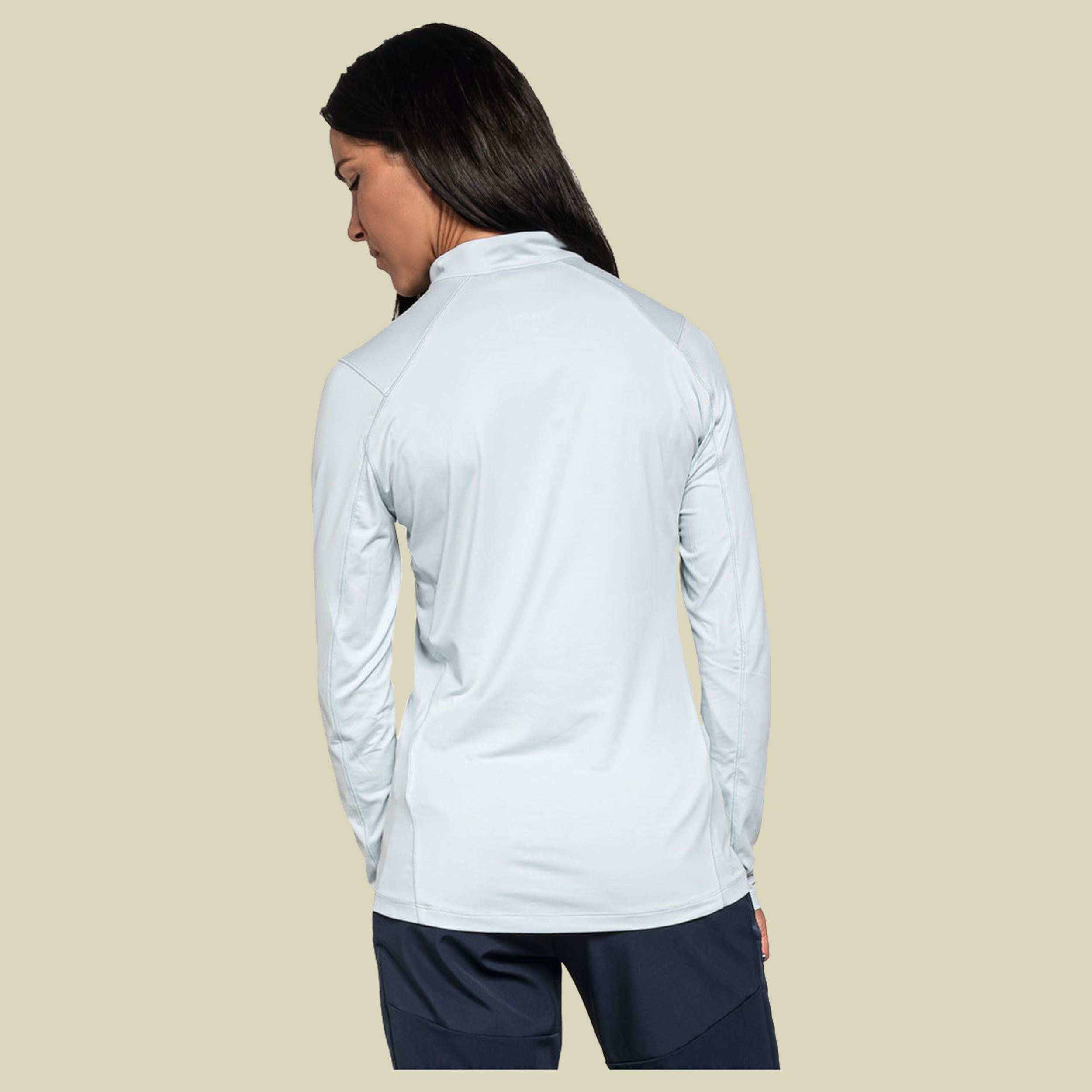 Longsleeve Piz Selva L Women Größe 38 Farbe ballad blue