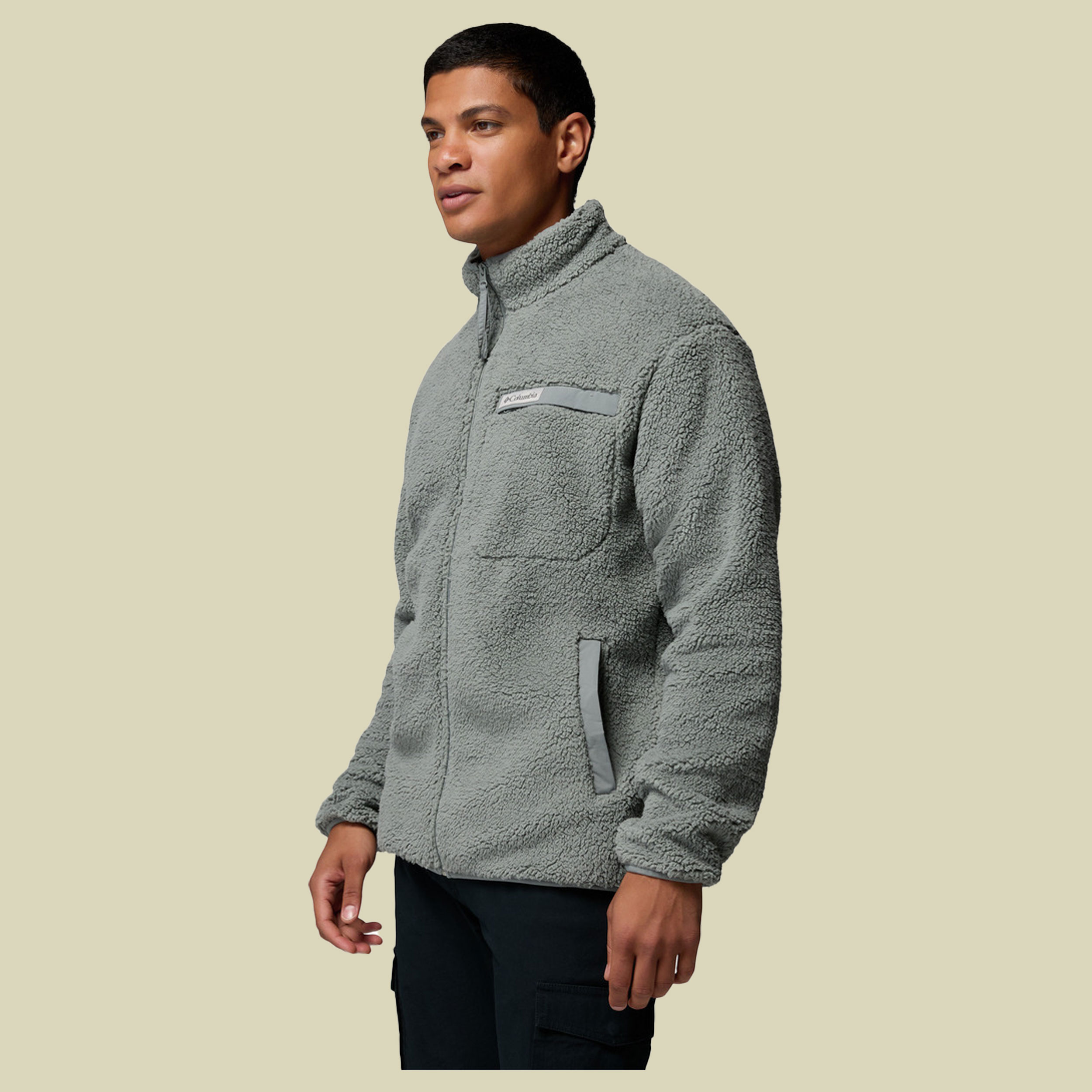 Rugged Ridge High Pile Full Zip Men XL grün1 - sedona sage
