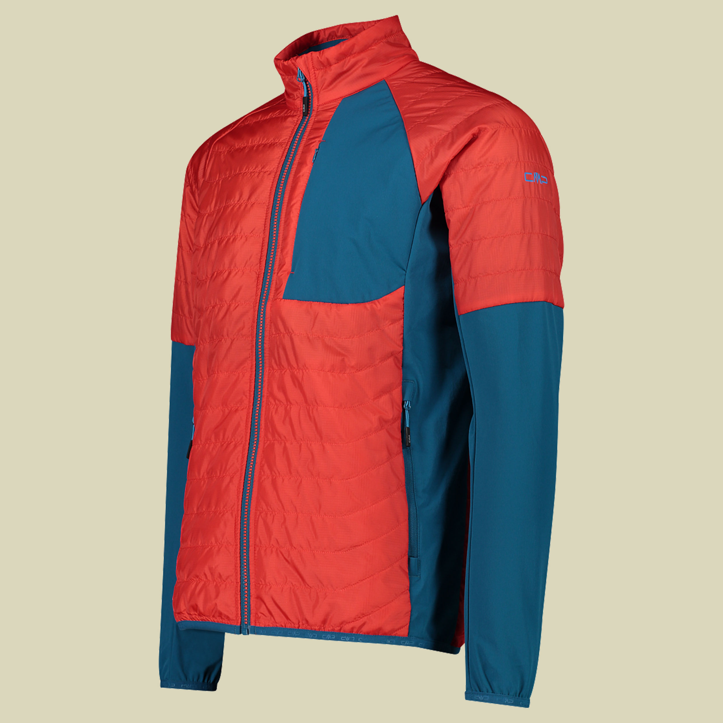 Man Hybrid Jacket Ripstop 32Z6487 Größe 50 Farbe C812 fire