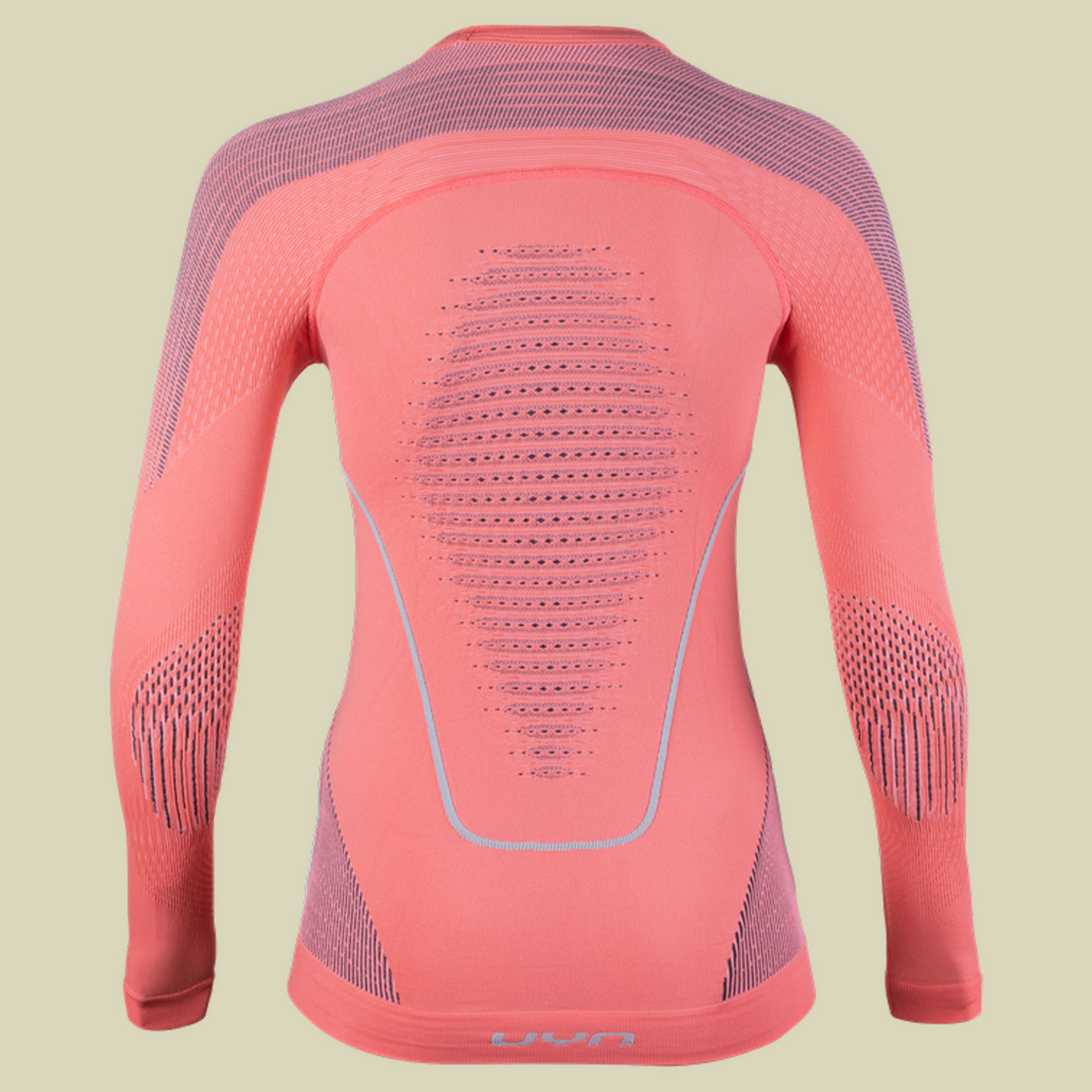 Evolutyon UW Shirt LG_SL Women Größe S/M Farbe coral/anthracite/aqua