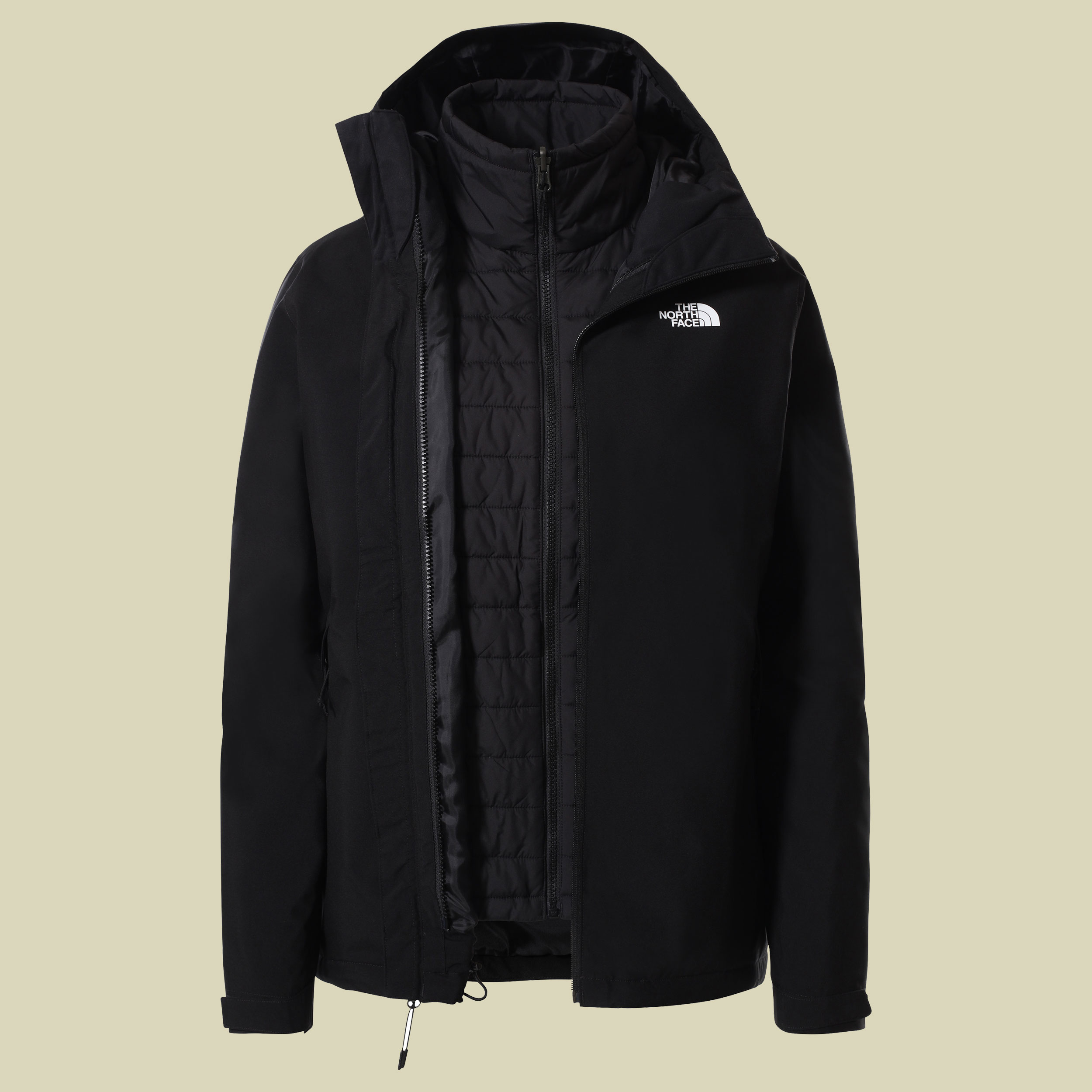 Carto Triclimate Jacket Women Größe S Farbe TNF black