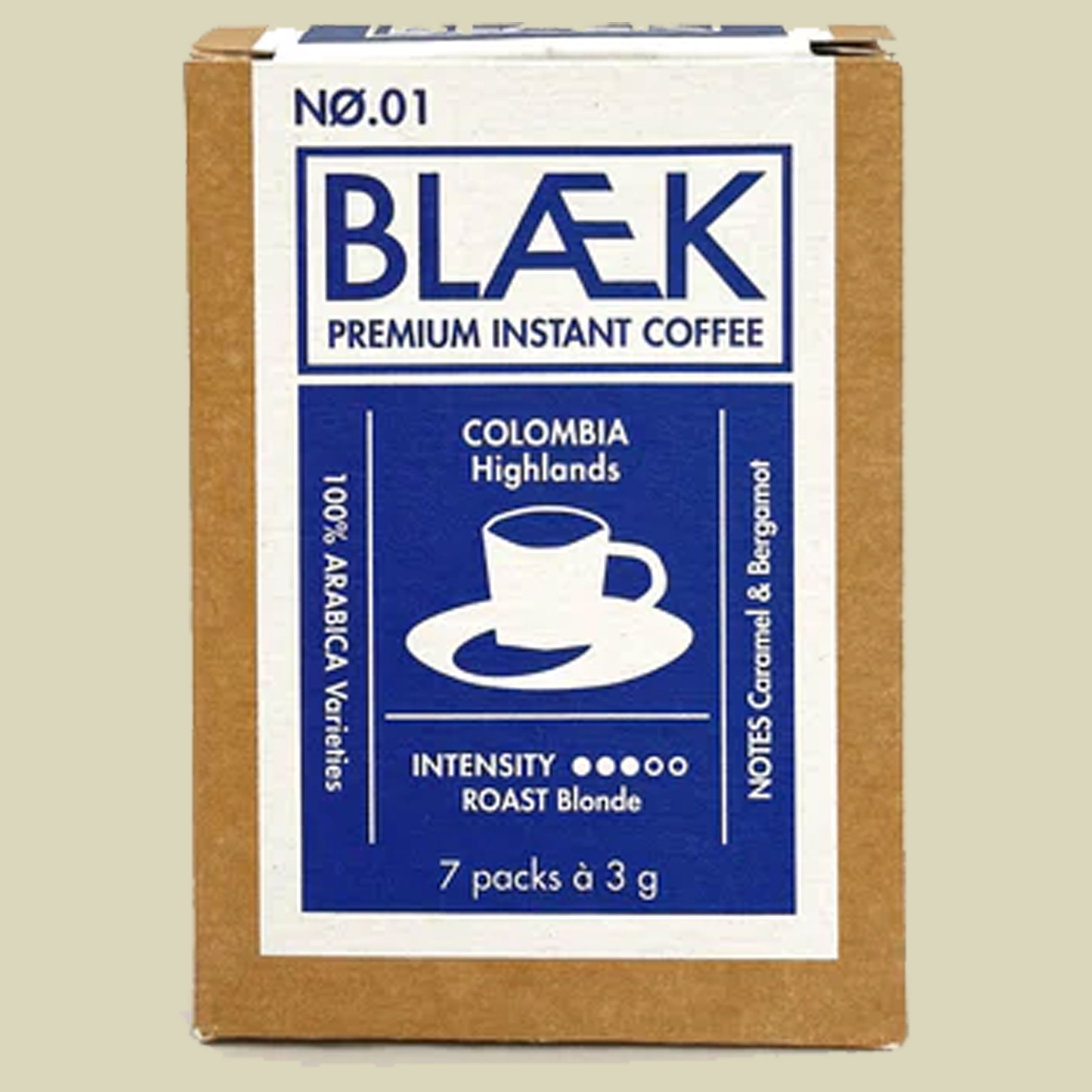 Instant Kaffee No.1 Blonde Roast Box (7packs)