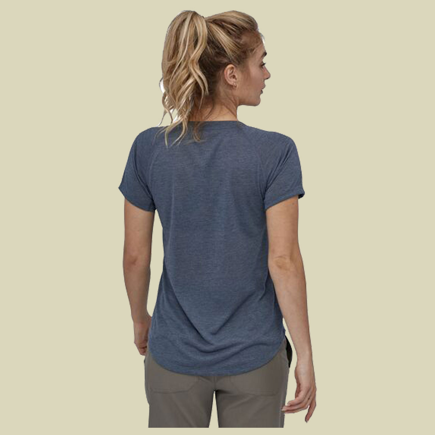 Capilene Cool Trail Shirt Women Größe S Farbe classic navy
