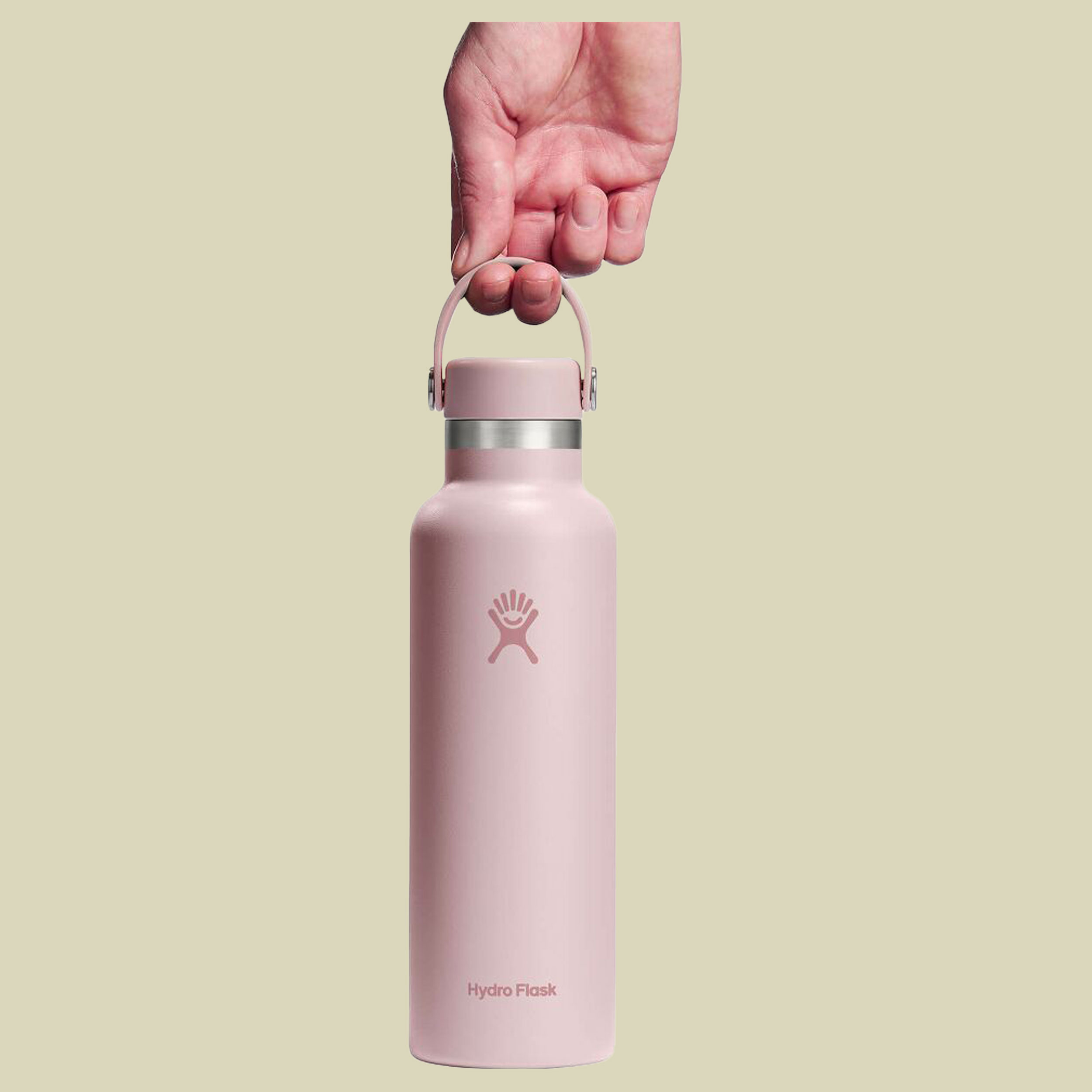 Hydro Flask 21 oz Standard Mouth Flex Cap rosa 621 - trillium