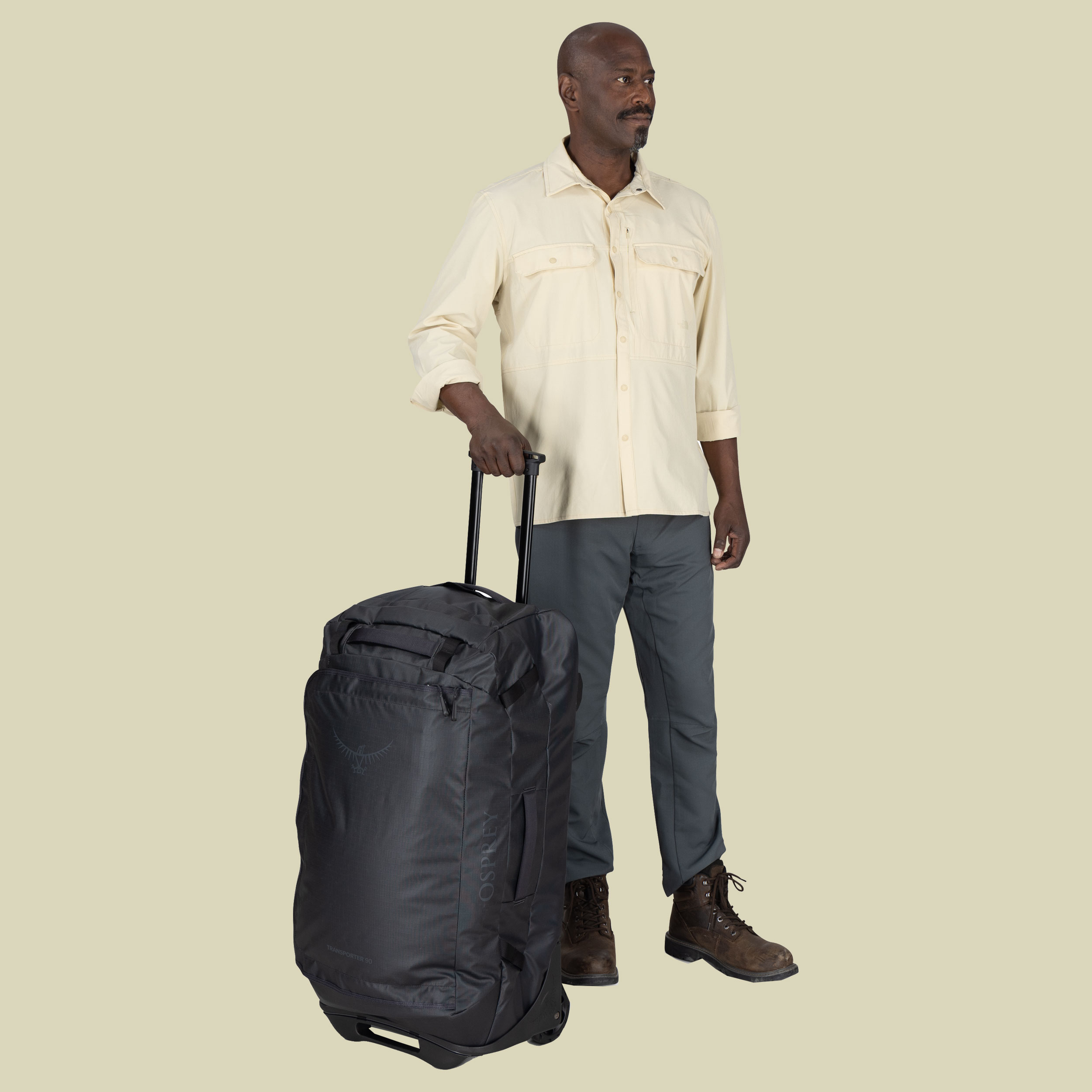 Transporter Wheeled Duffel 90 90 schwarz - black raven