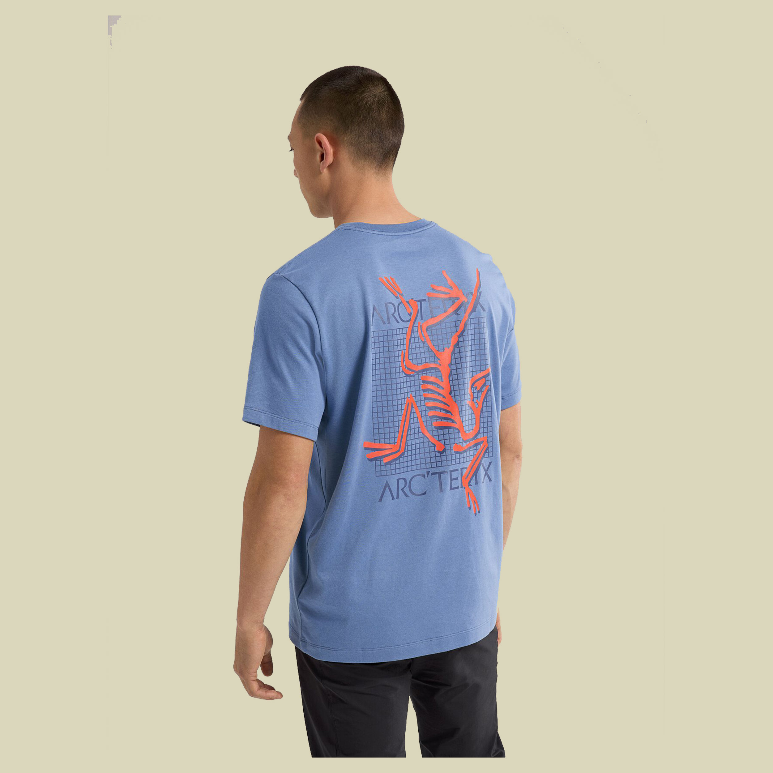 Arc'Multi Bird Logo SS Men Größe M  Farbe stone wash