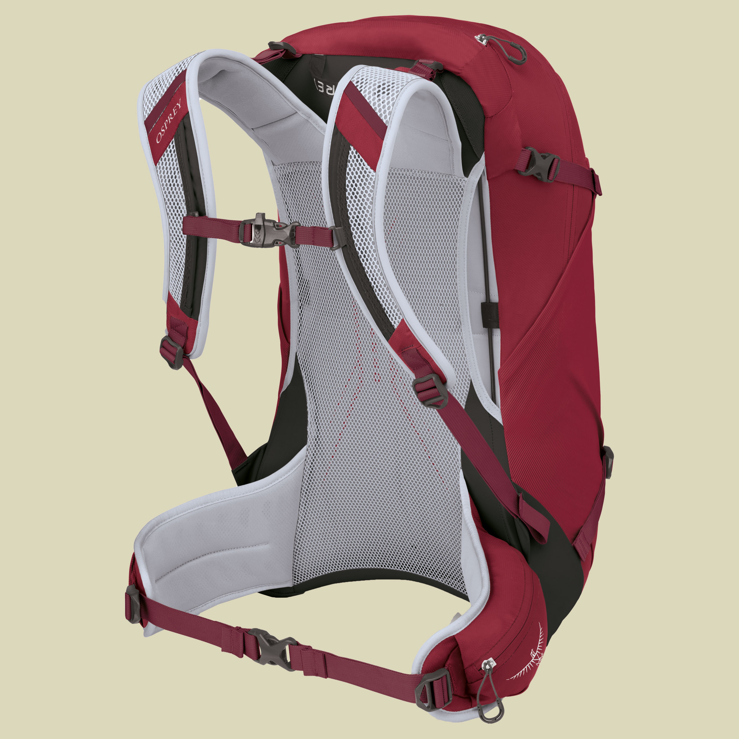 Hikelite 28 Volumen M/L Farbe sangria red