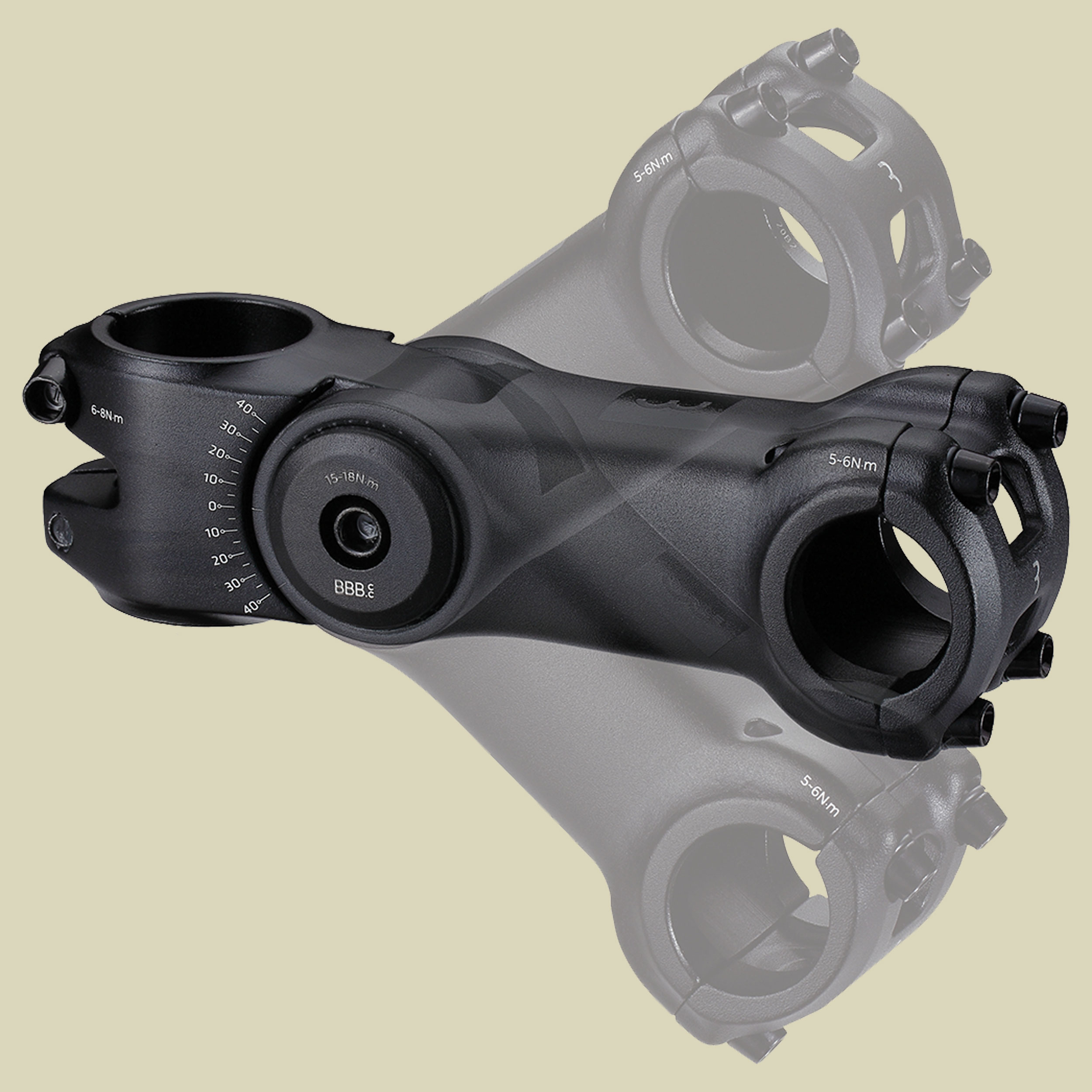 BHS-28 HighSix Vorbau Länge 110 mm Farbe schwarz