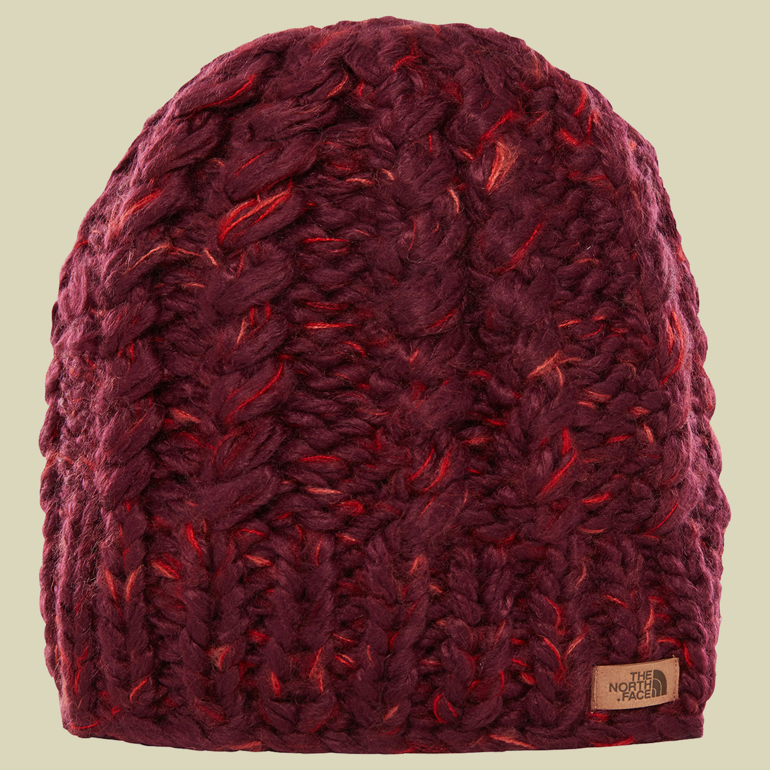 Chunky Knit Beanie Women Größe one size Farbe fig/faded rose multi