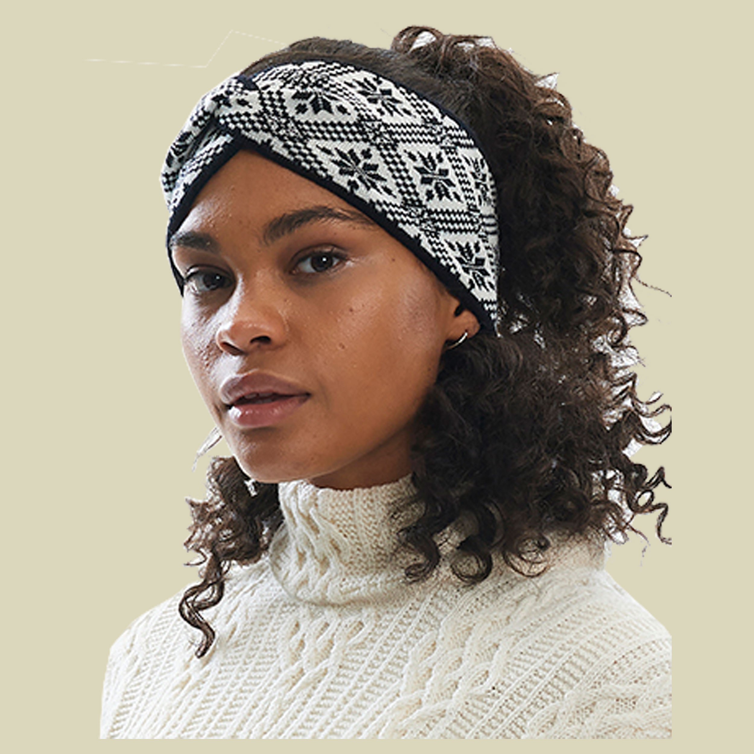 Christiania Headband Größe one size Farbe black off white