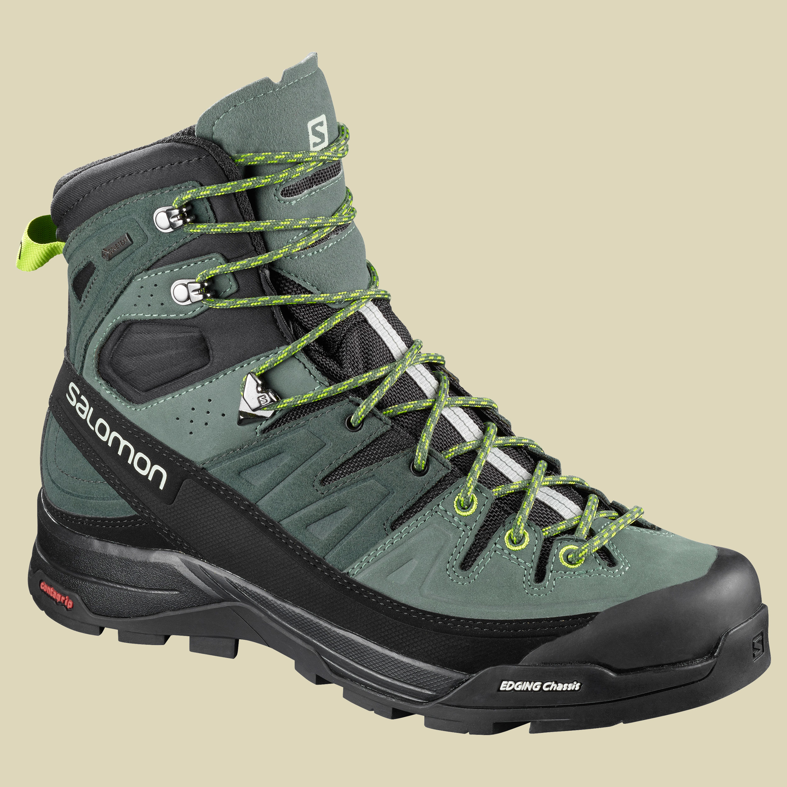 X Alp High LTR GTX Men  Größe UK 12,5 Farbe urban chic/balsam green