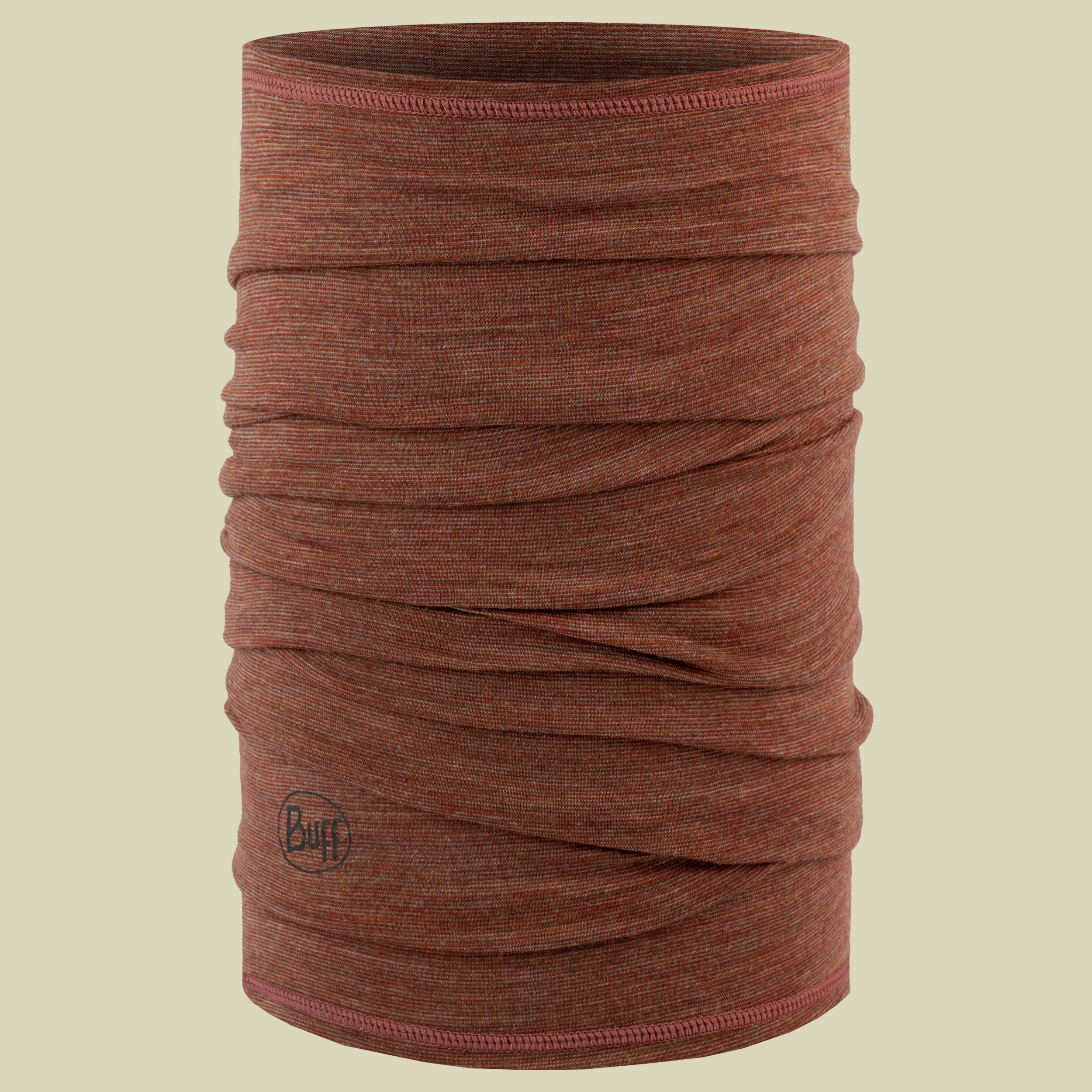 Lightweight Merino Wool Patterned & Stripes Größe regular Farbe wood multistripes