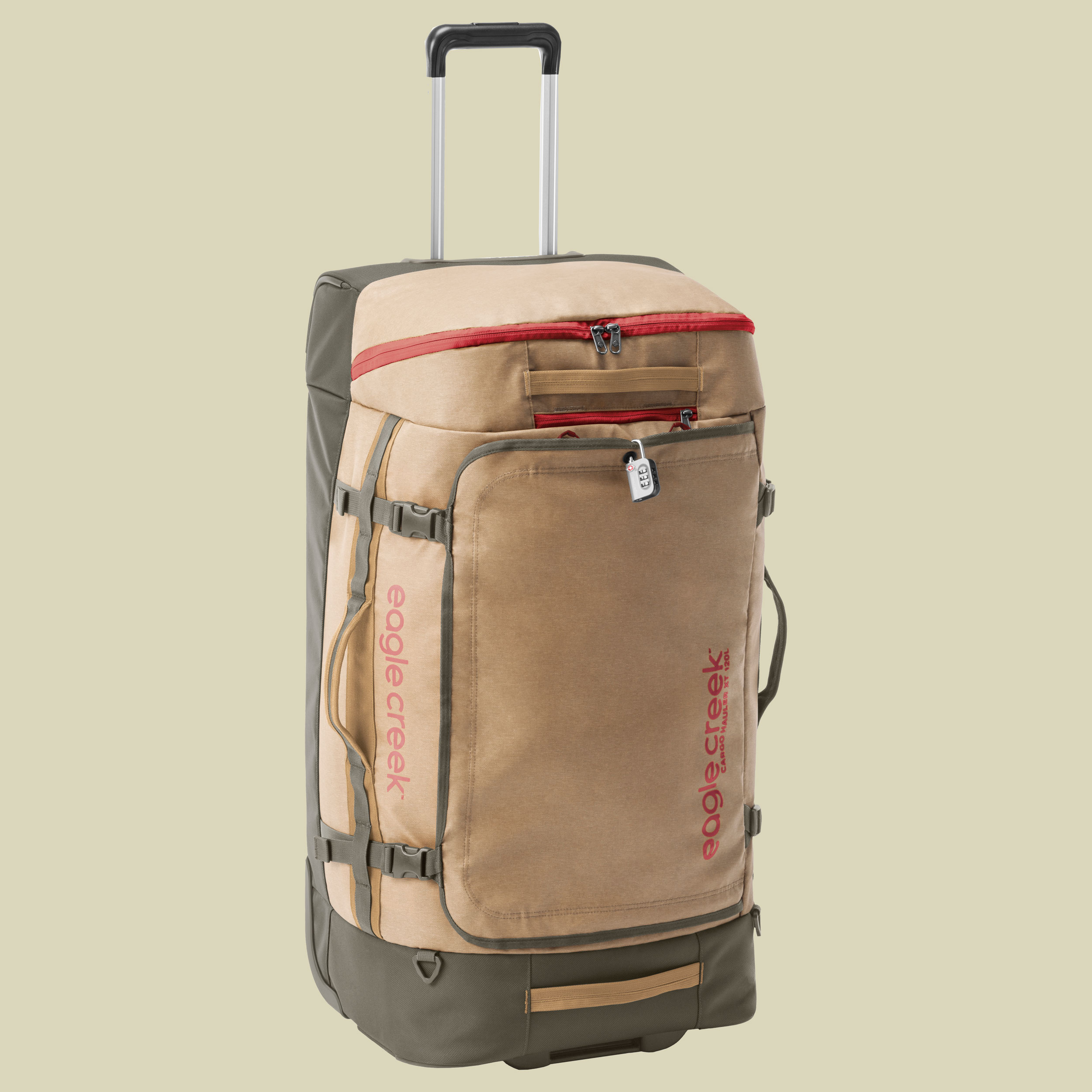 Cargo Hauler XT Wheeled Duffel 120L Volumen 120 Farbe safari brown